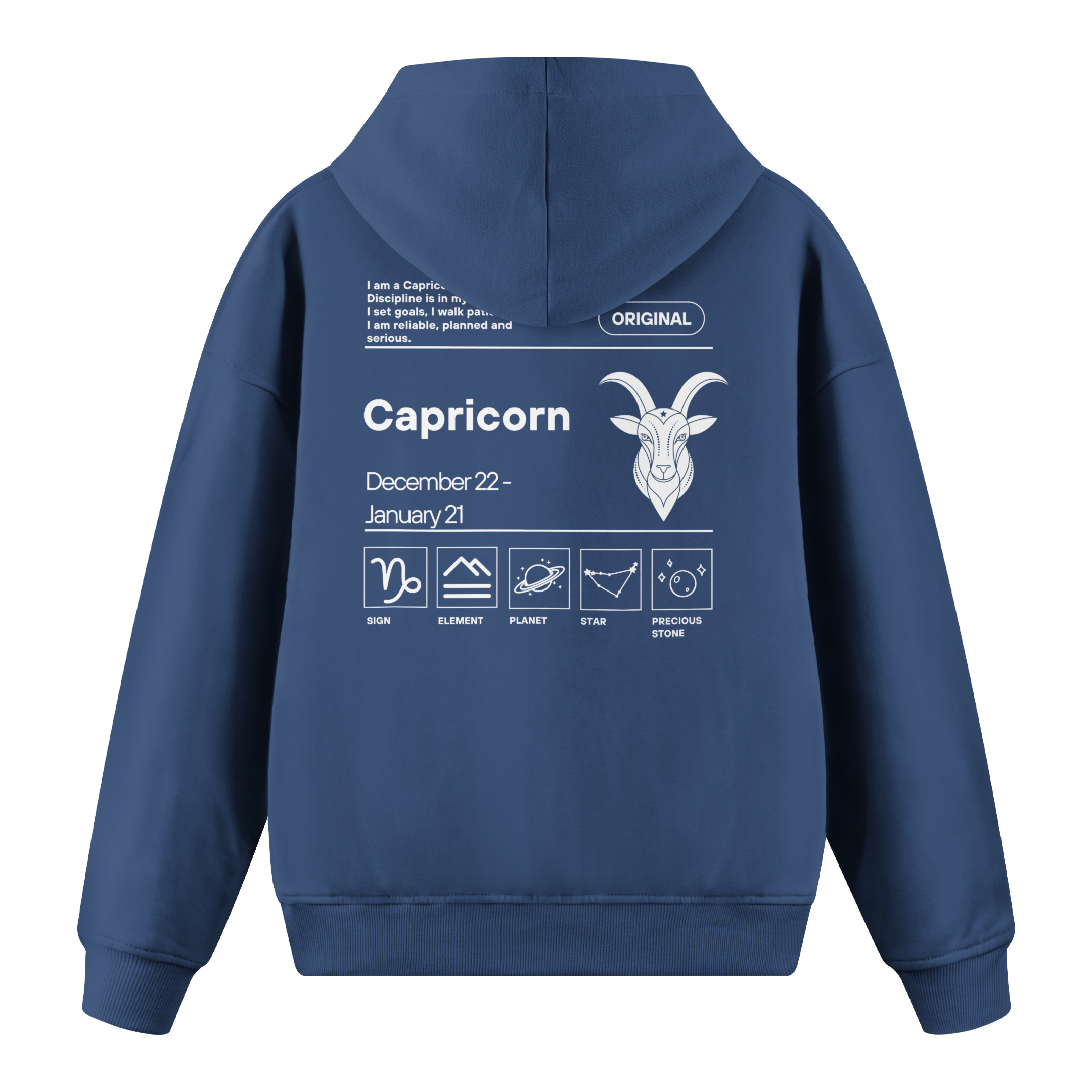 Capricorn - Regular Fit Hoodie
