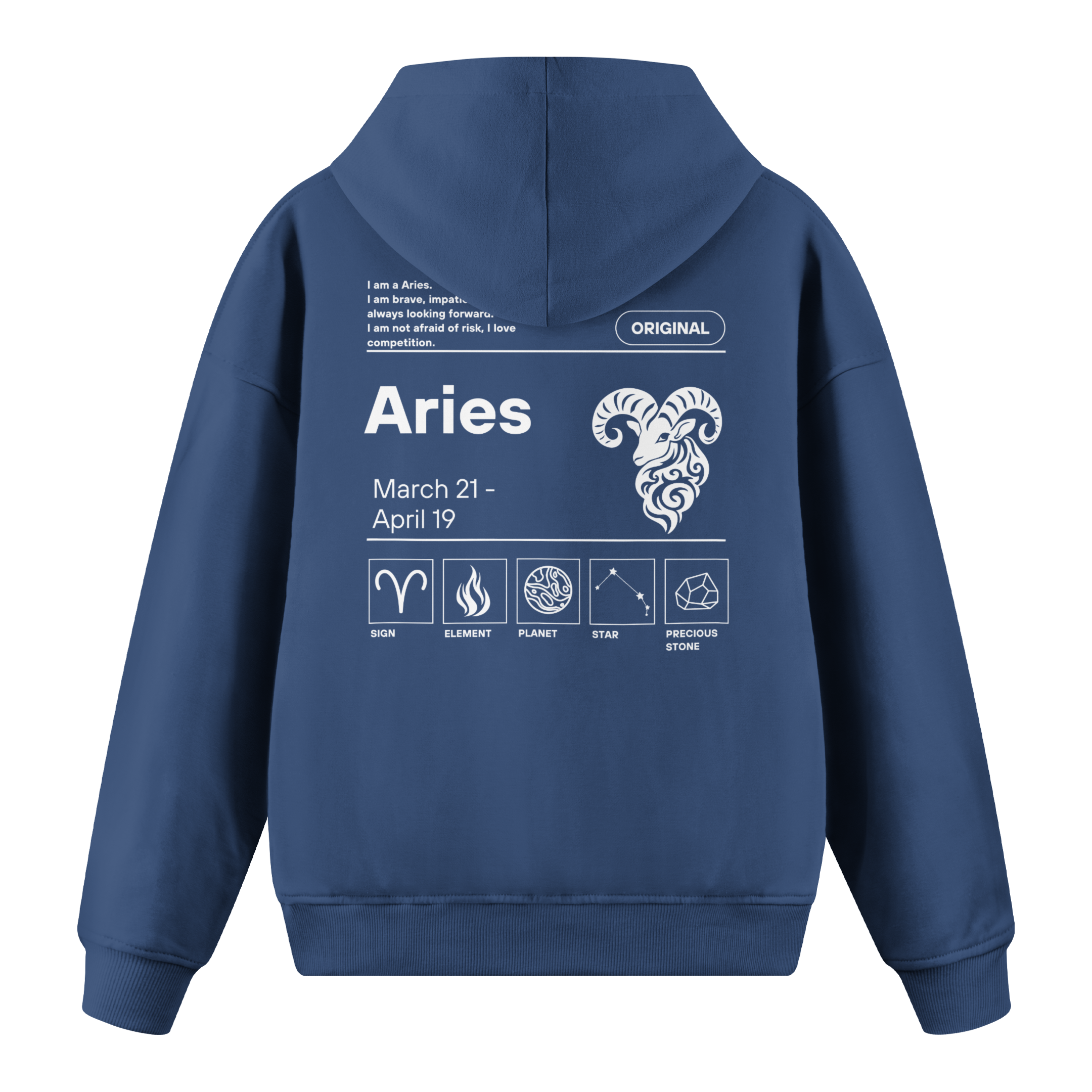 Aries - Regular Fit Hoodie