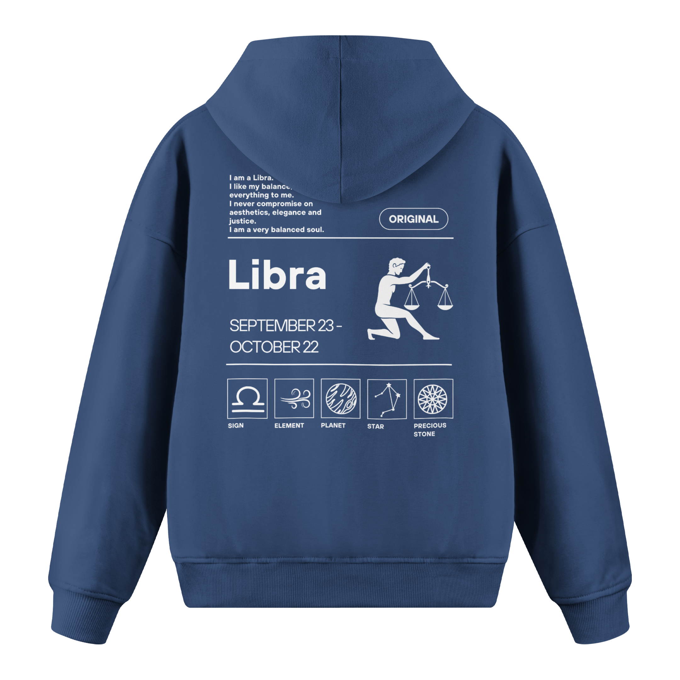 Libra - Regular Fit Hoodie