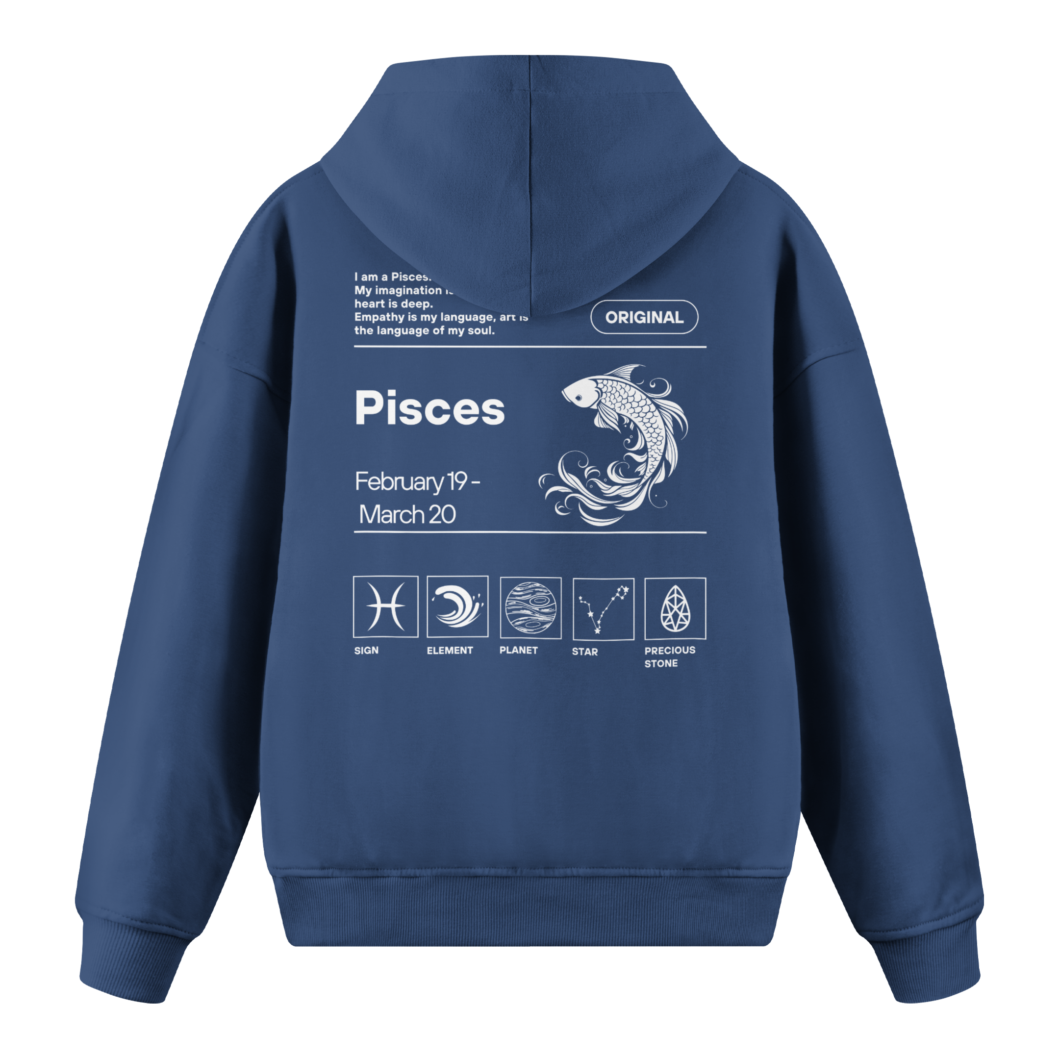 Pisces - Regular Fit Hoodie