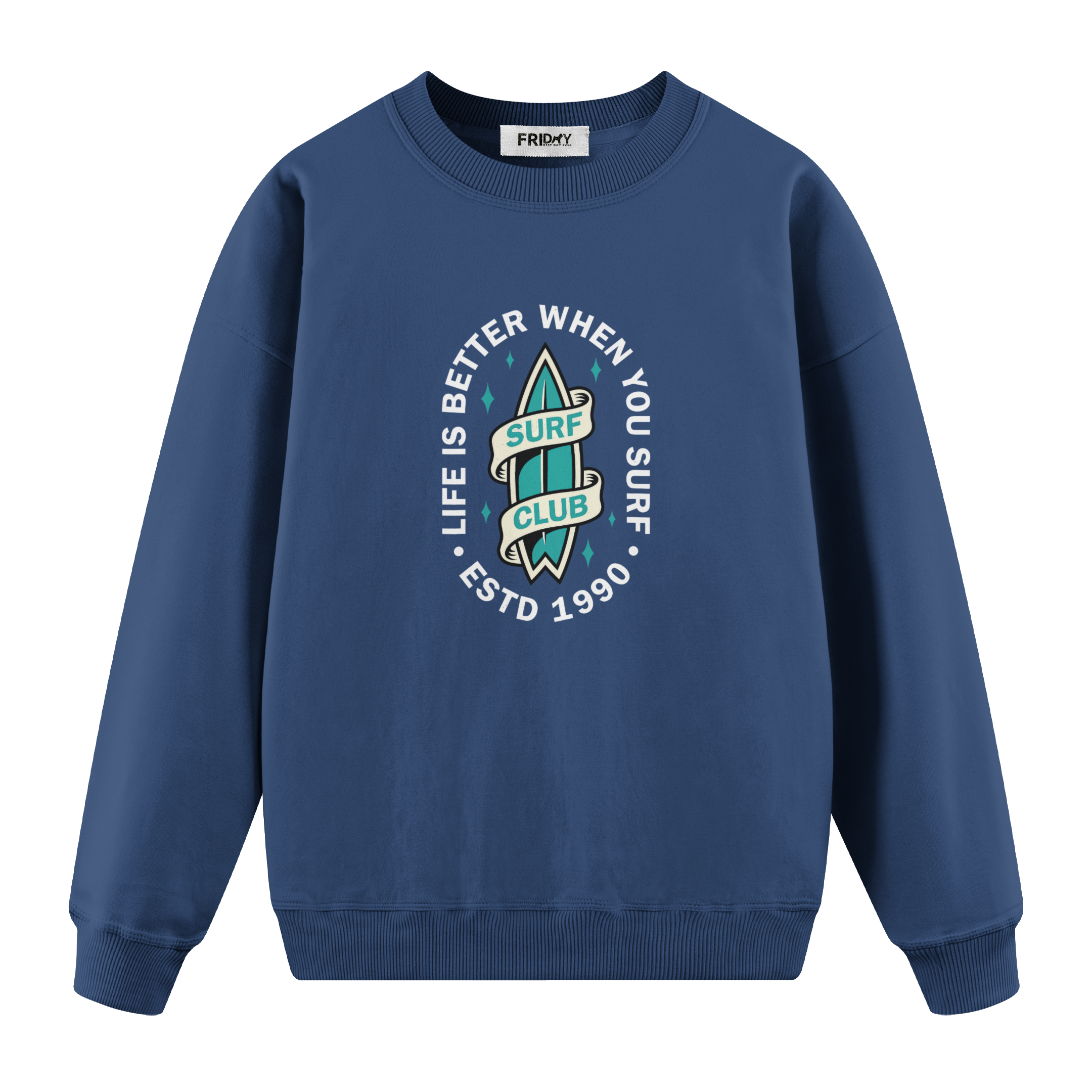 Surf Club - Regular Fit Sweatshirt