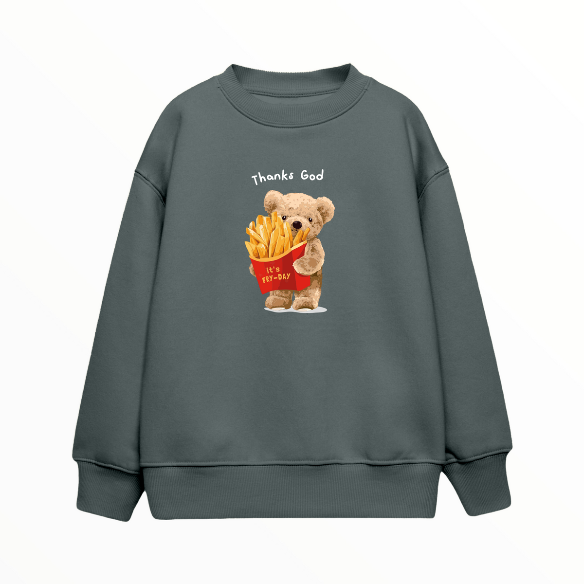 Thanks God - Çocuk Sweatshirt