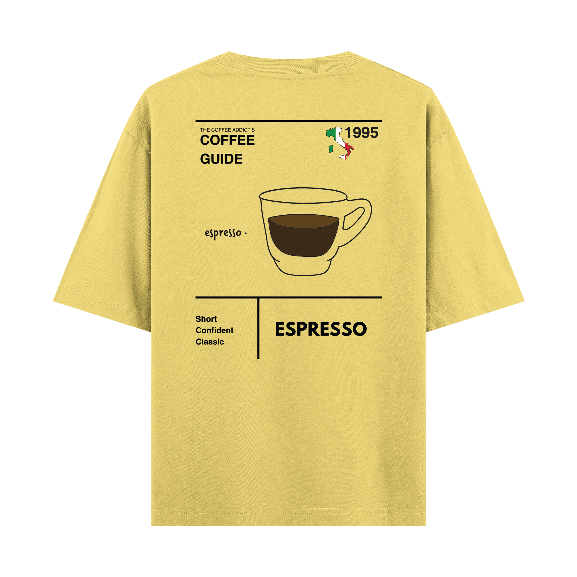 Espresso - Oversize T-shirt