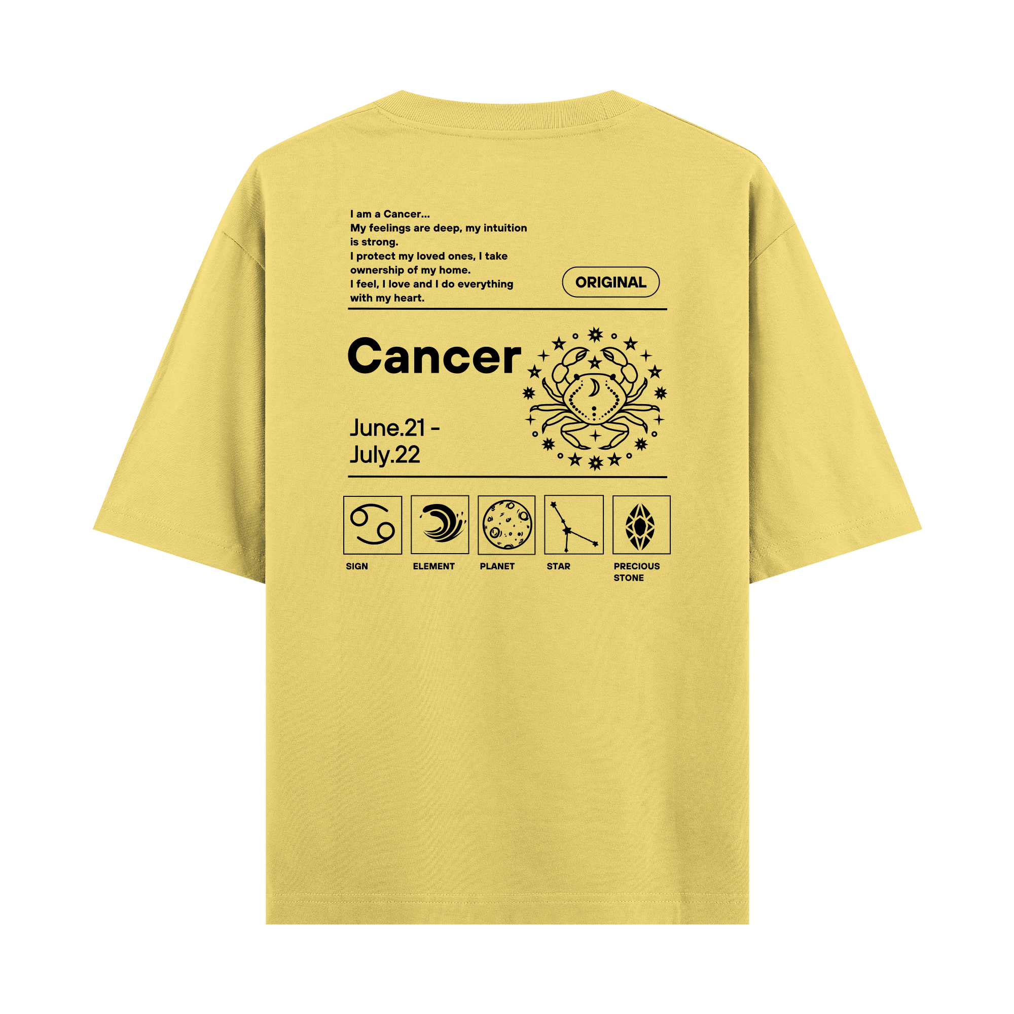 Cancer - Oversize T-shirt