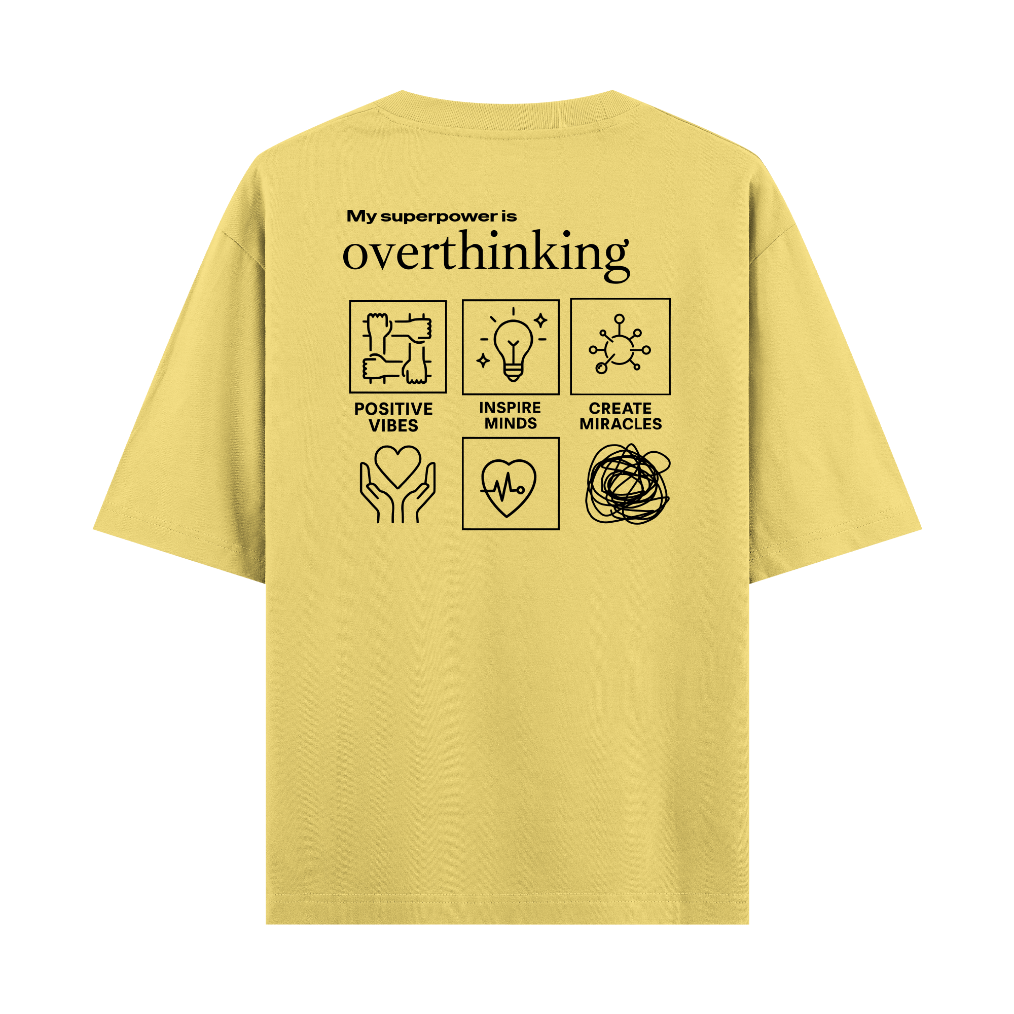 Overthinking - Oversize T-shirt