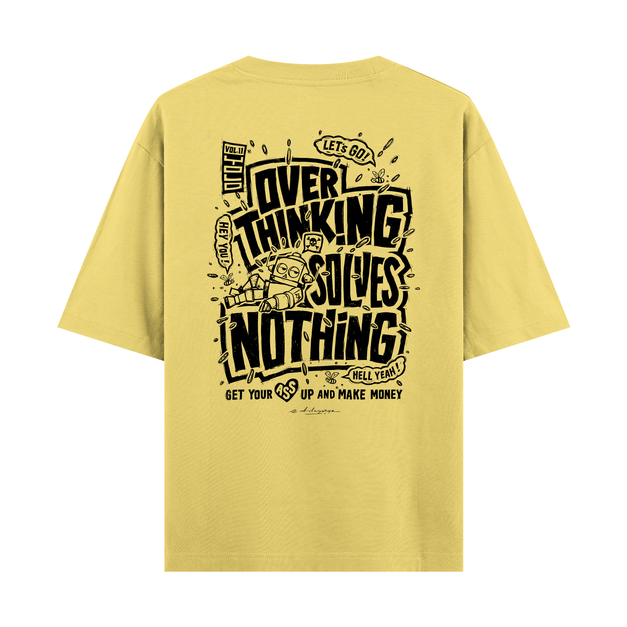 Overthinking II - Oversize T-shirt