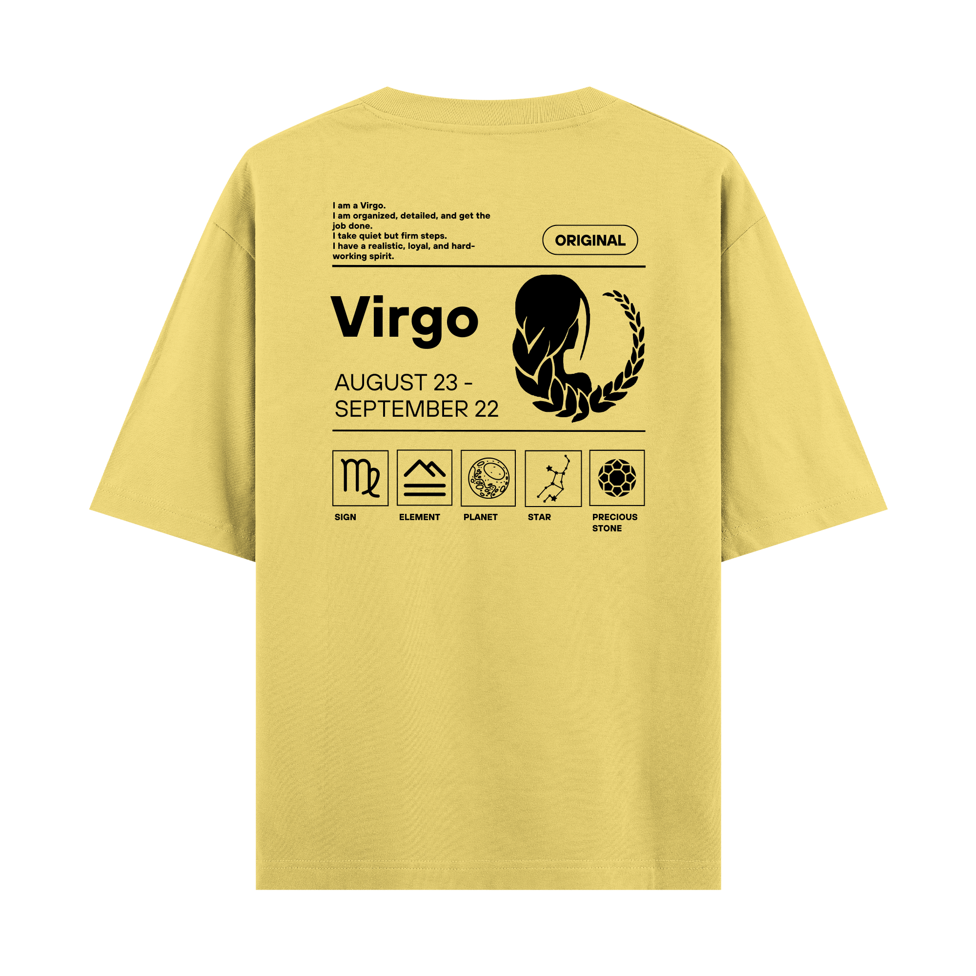 Virgo - Oversize T-shirt