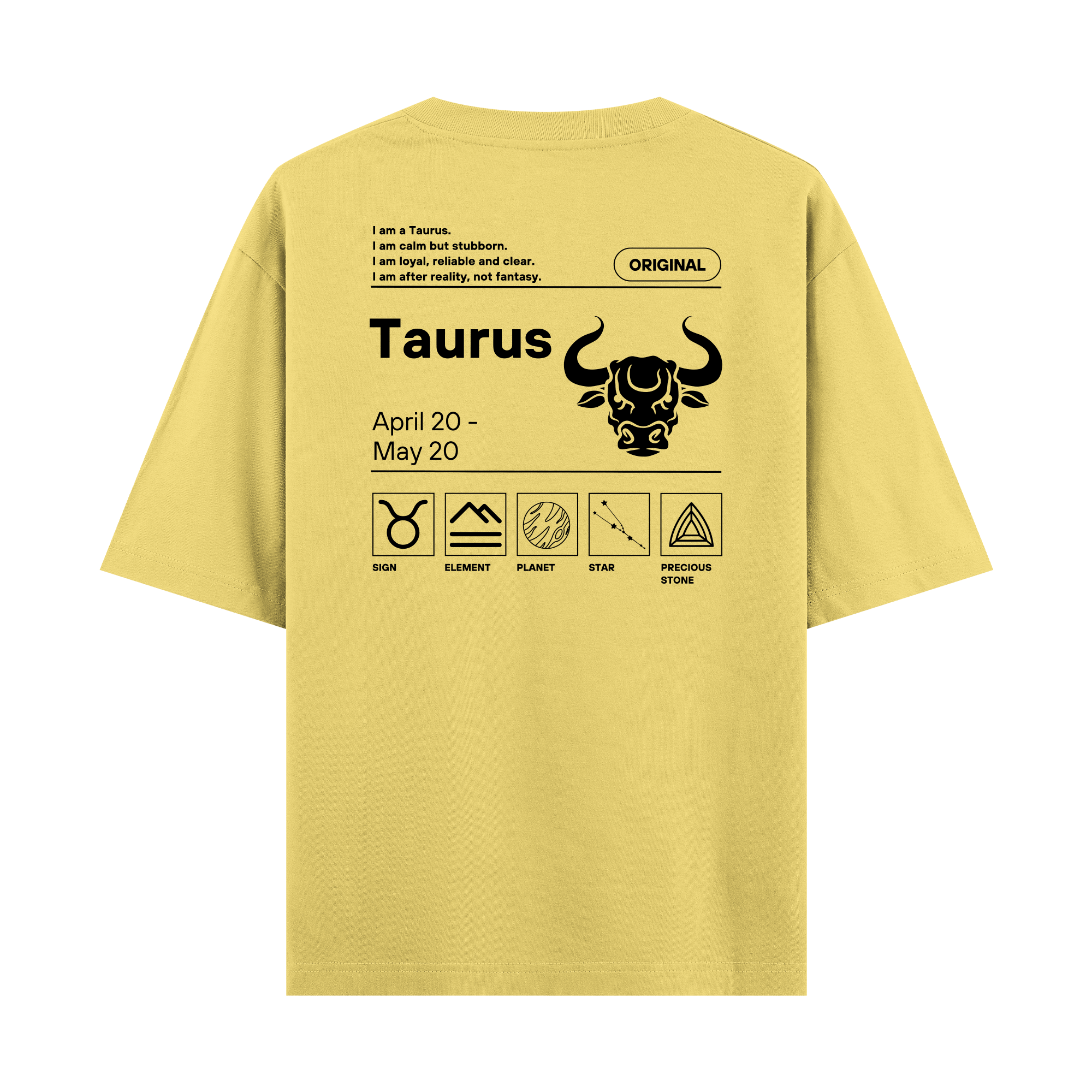 Taurus - Oversize T-shirt