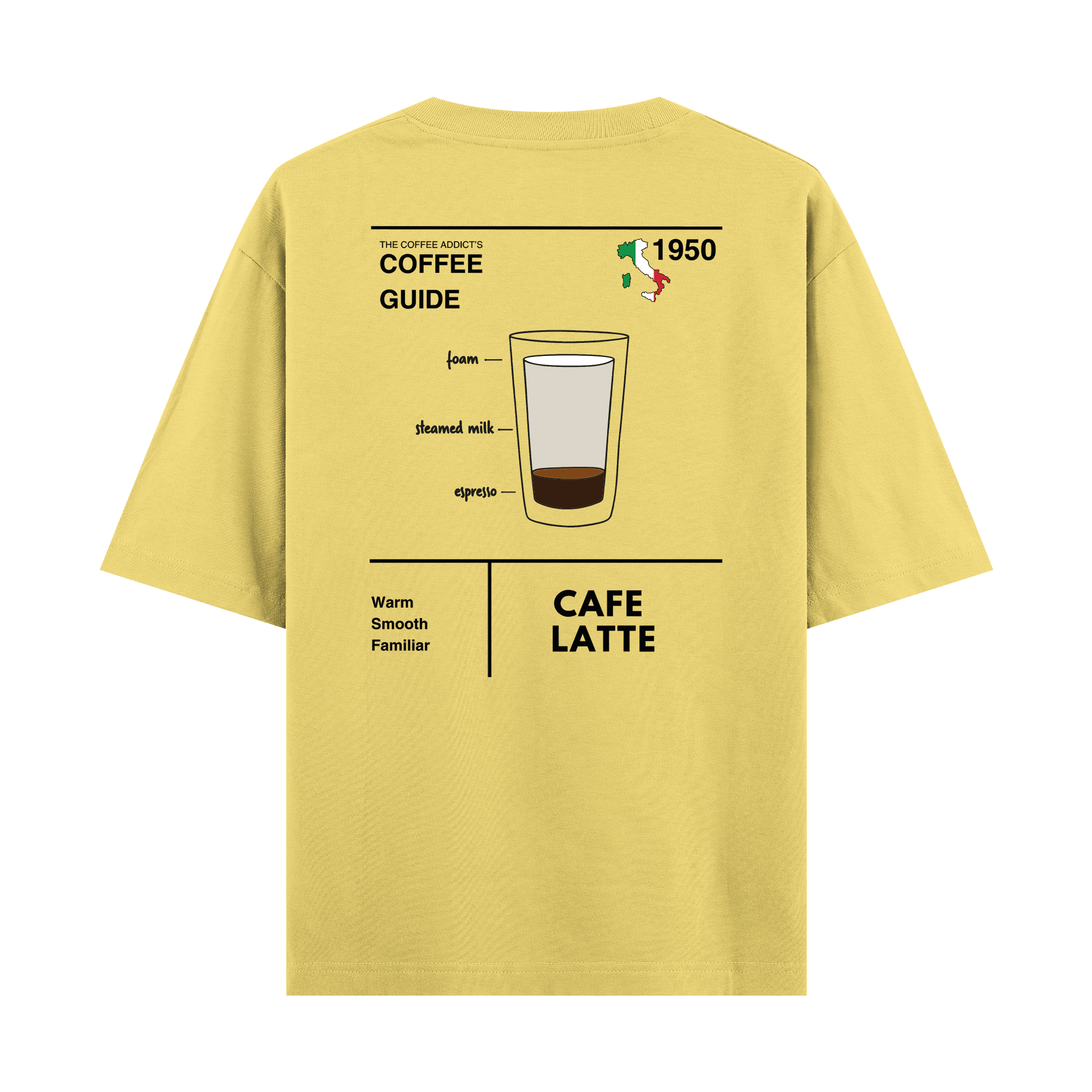 Cafe Latte - Oversize T-shirt