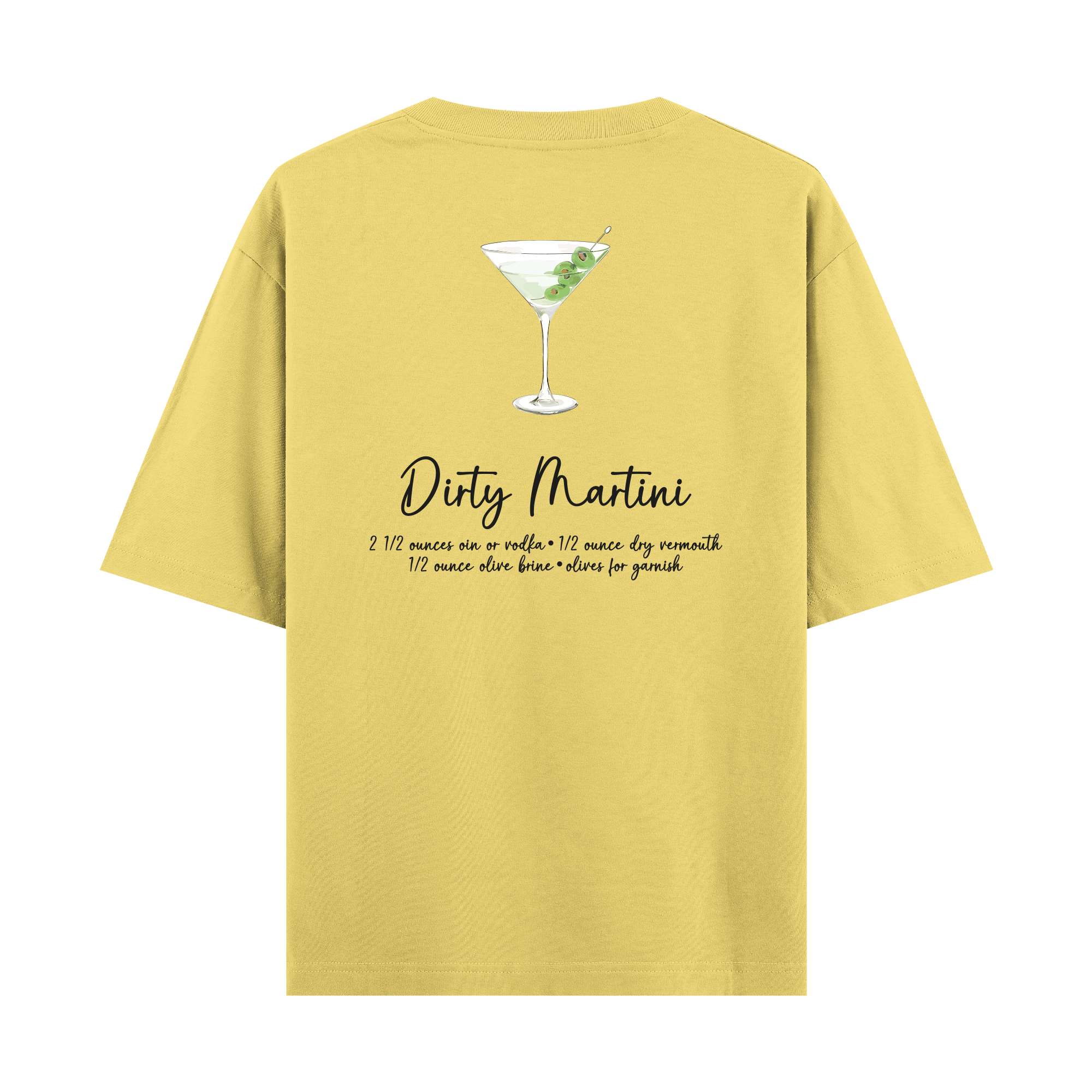 Dirty Martini - Oversize T-shirt