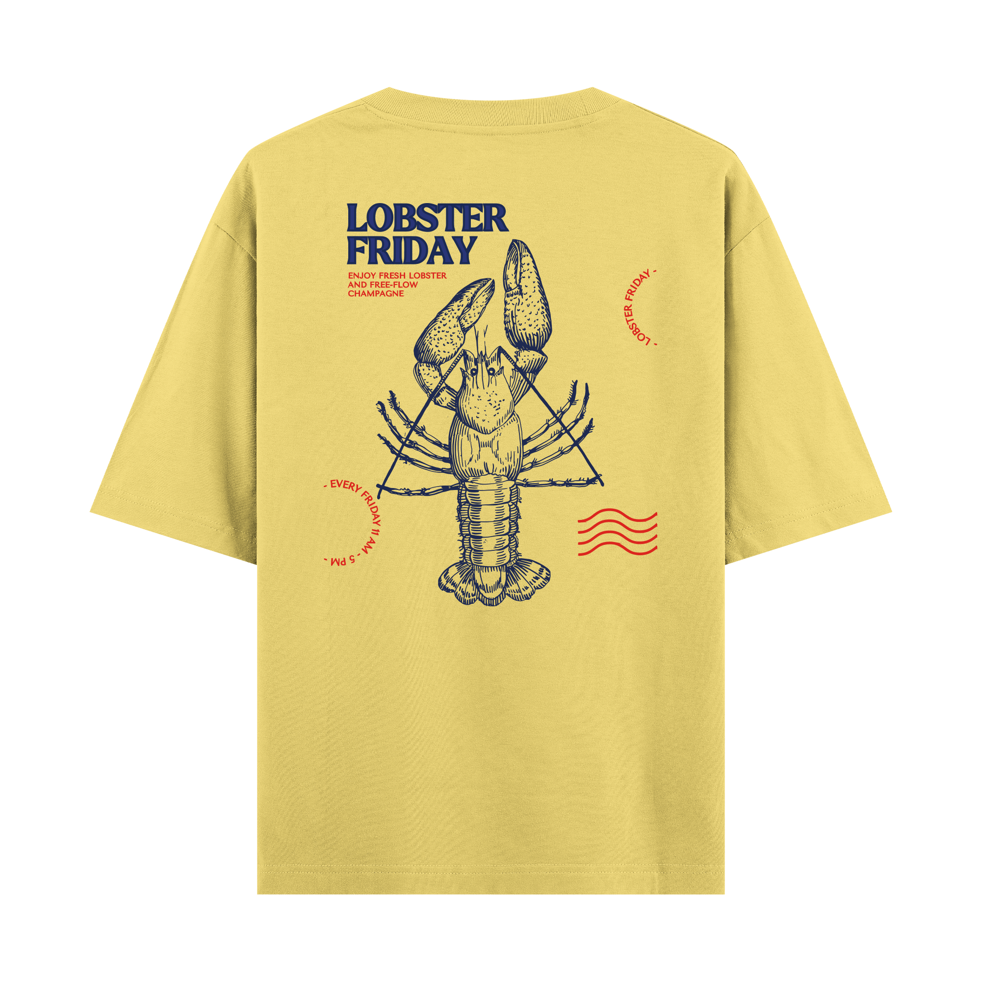 Lobster Friday - Oversize T-shirt