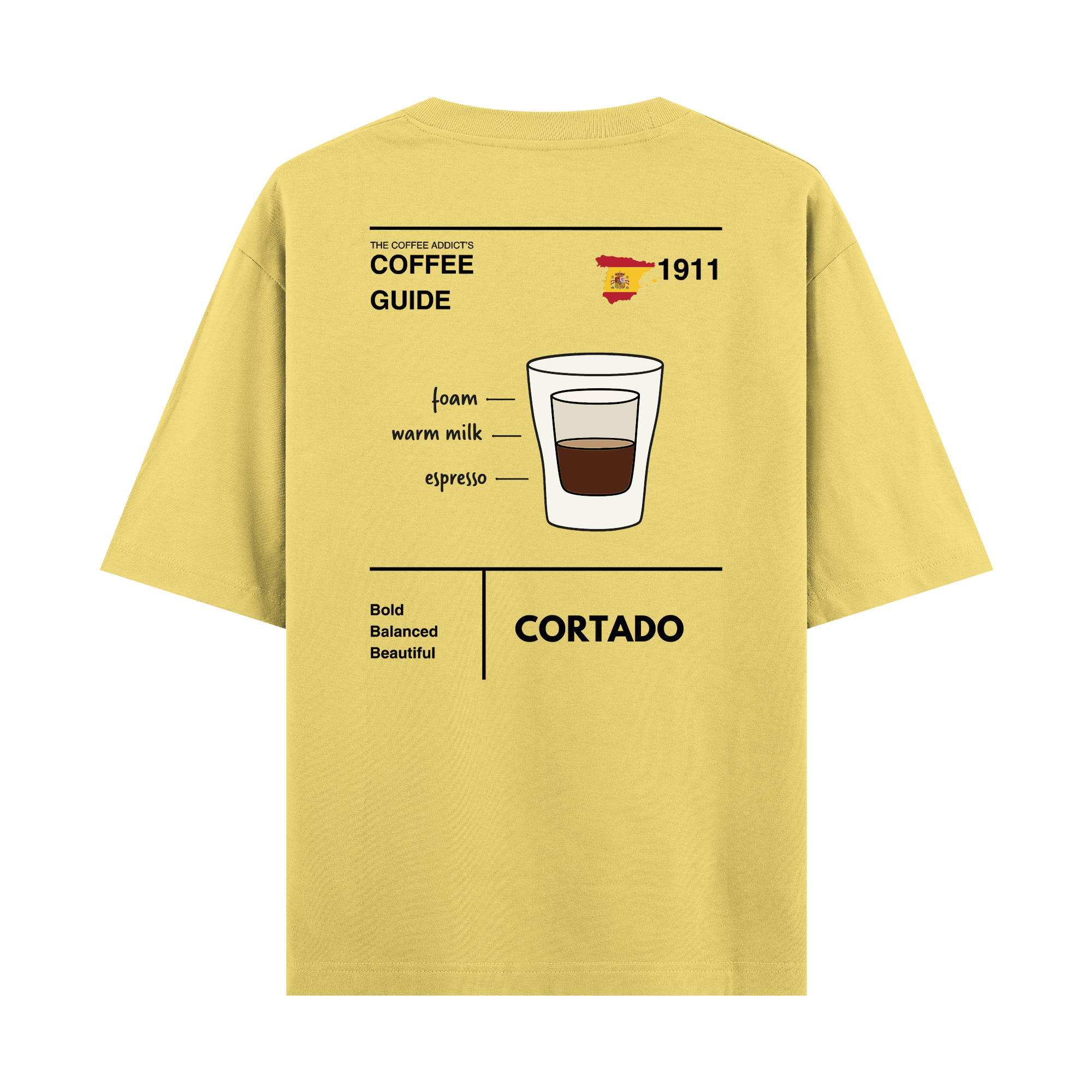 Cortado - Oversize T-shirt