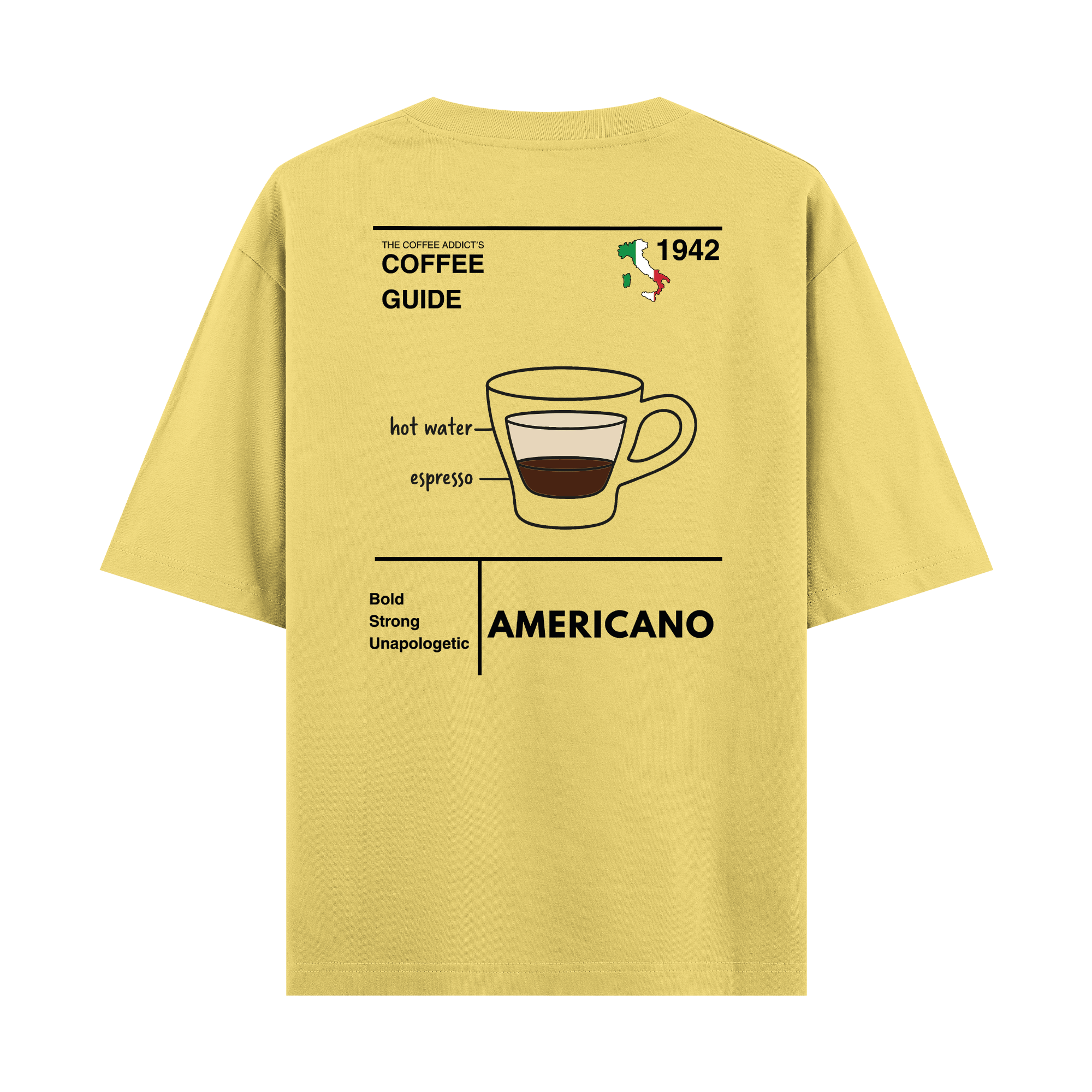 Americano - Oversize T-shirt
