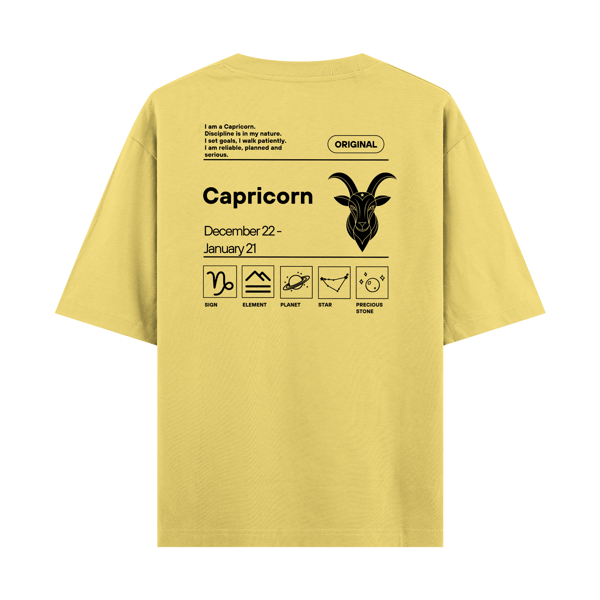 Capricorn - Oversize T-shirt
