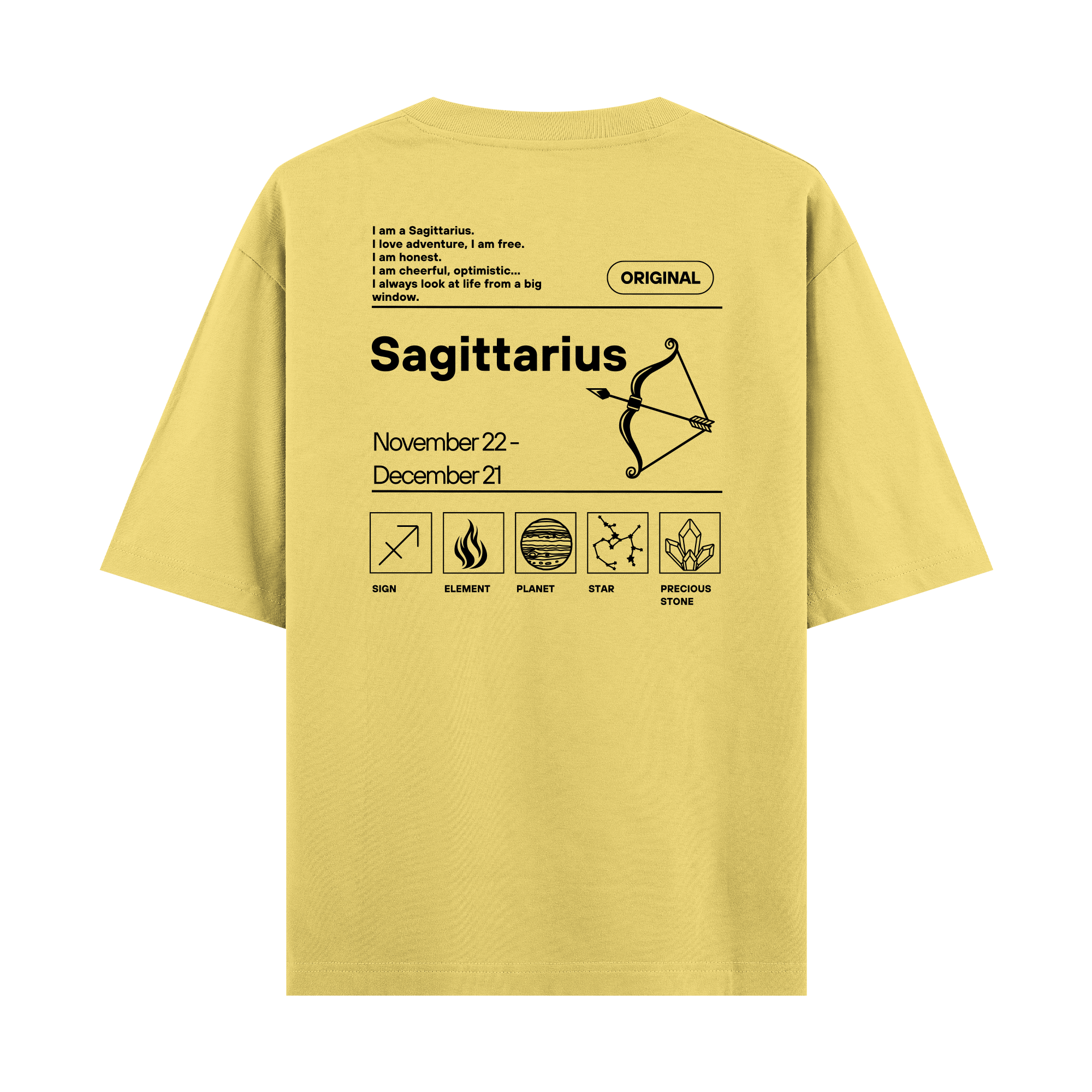 Sagittarius - Oversize T-shirt