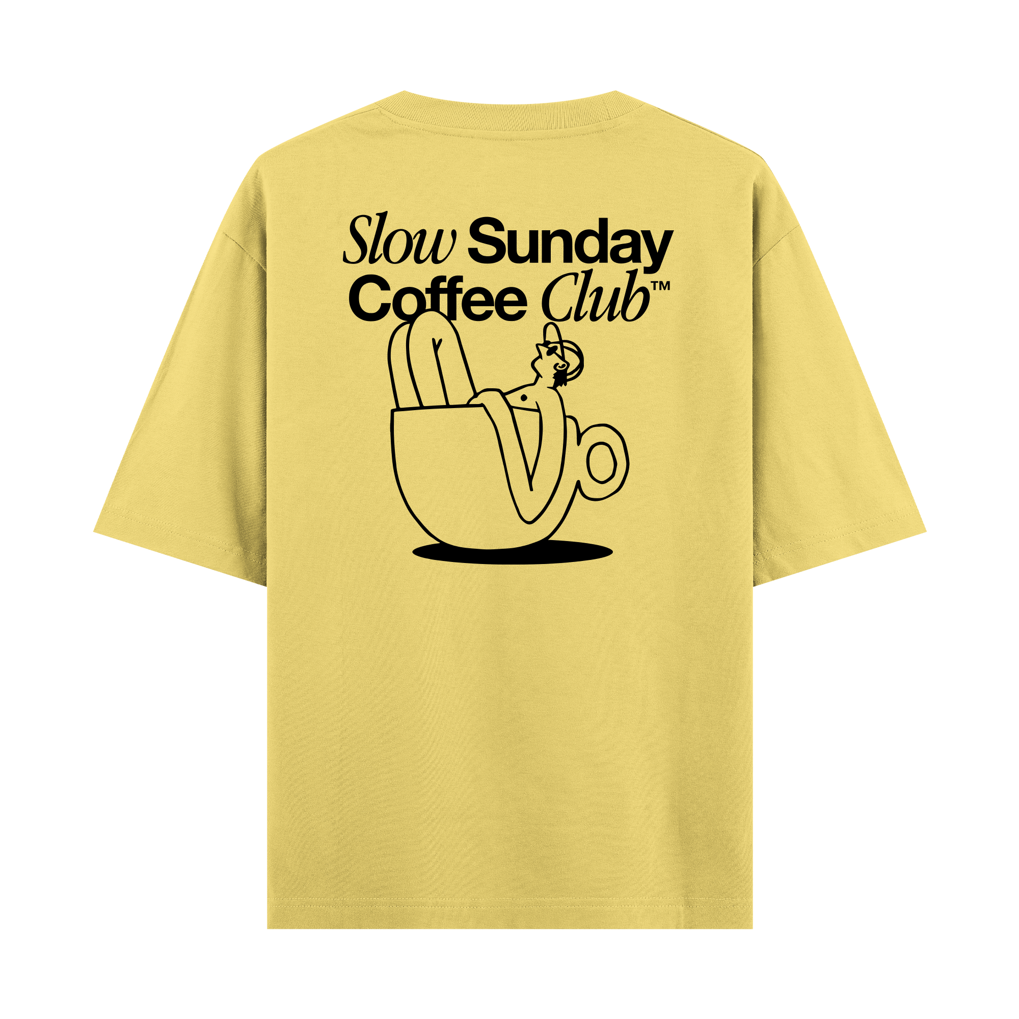 Slow Sunday - Oversize T-shirt