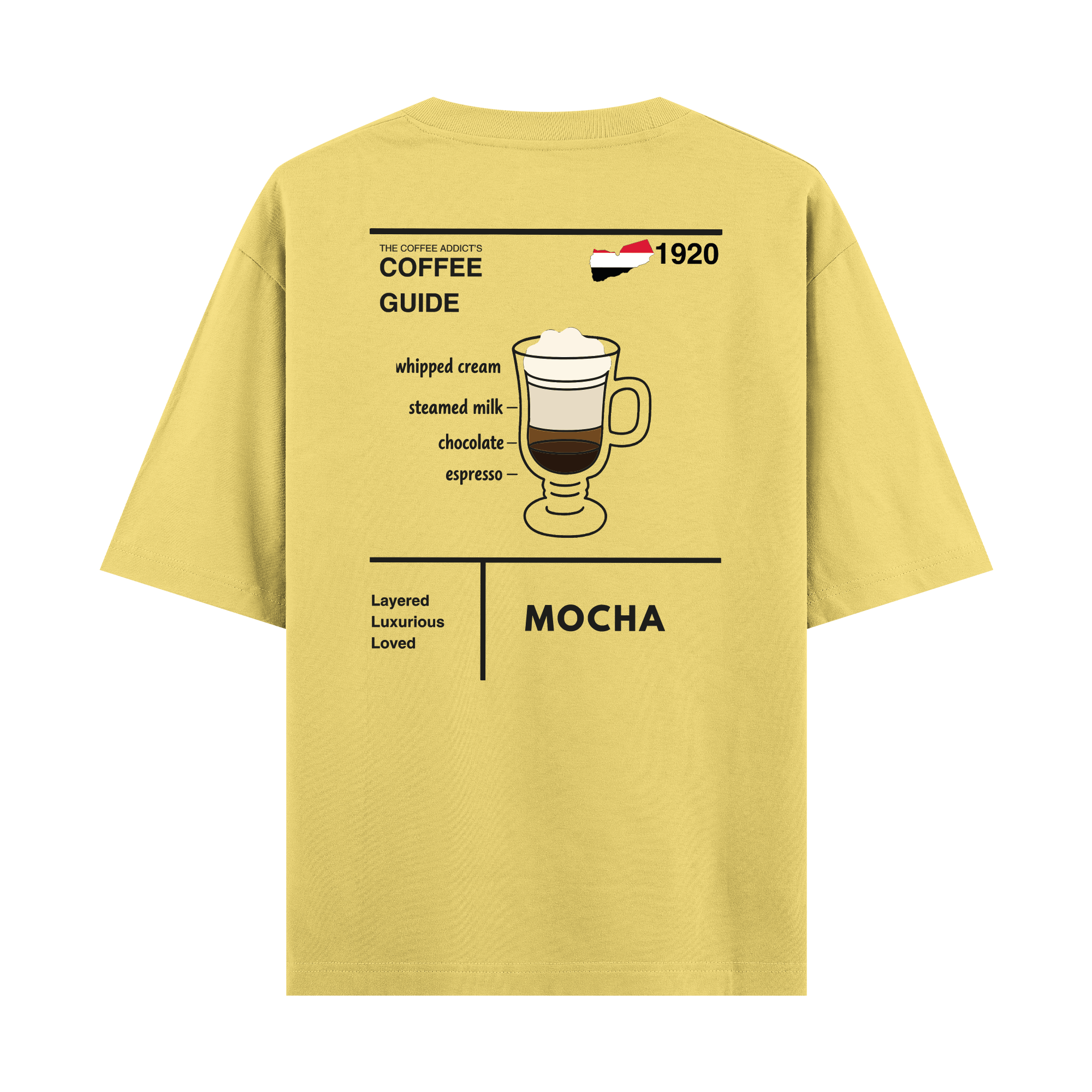 Mocha - Oversize T-shirt
