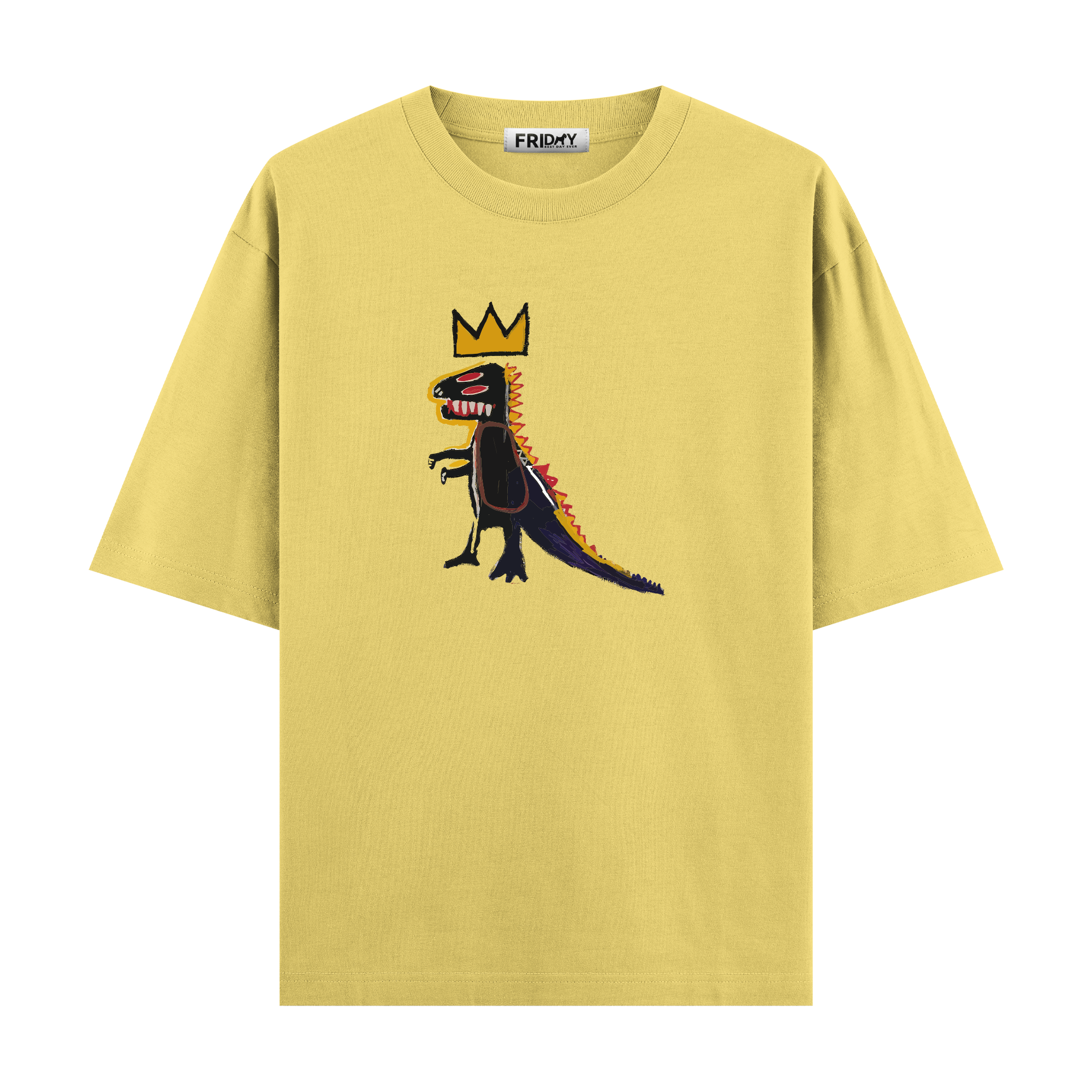 Jean Mıchel Basquiat - Oversize T-shirt