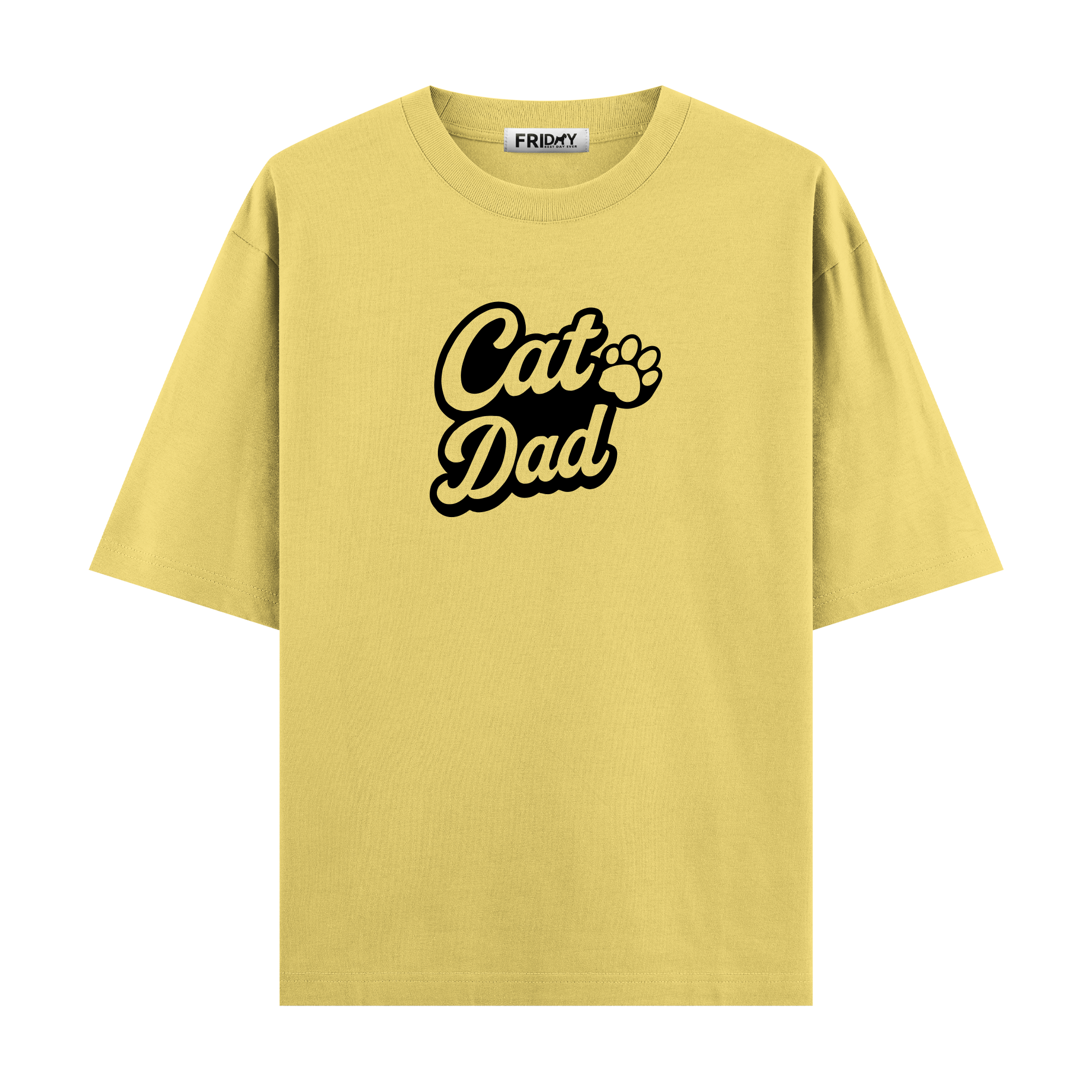 Cat Dad - Oversize T-shirt