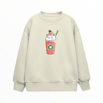 Catpuccino - Çocuk Sweatshirt