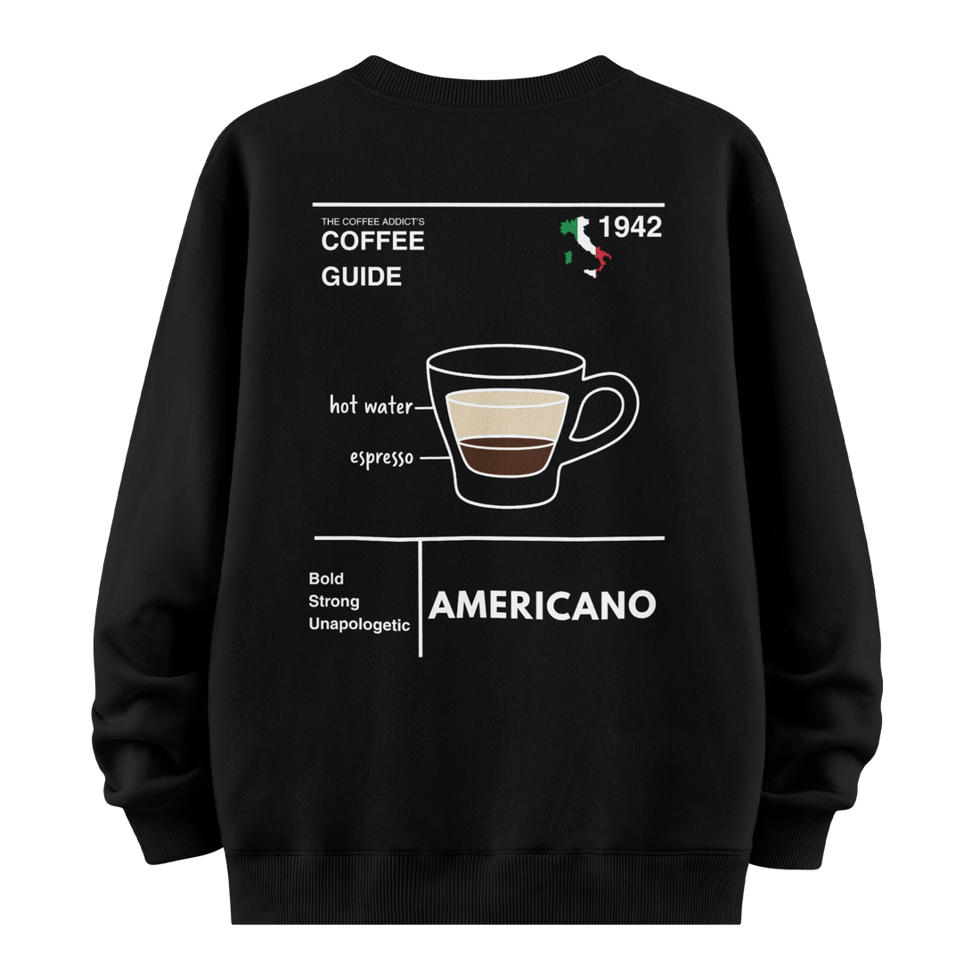 Americano - Oversize Sweatshirt