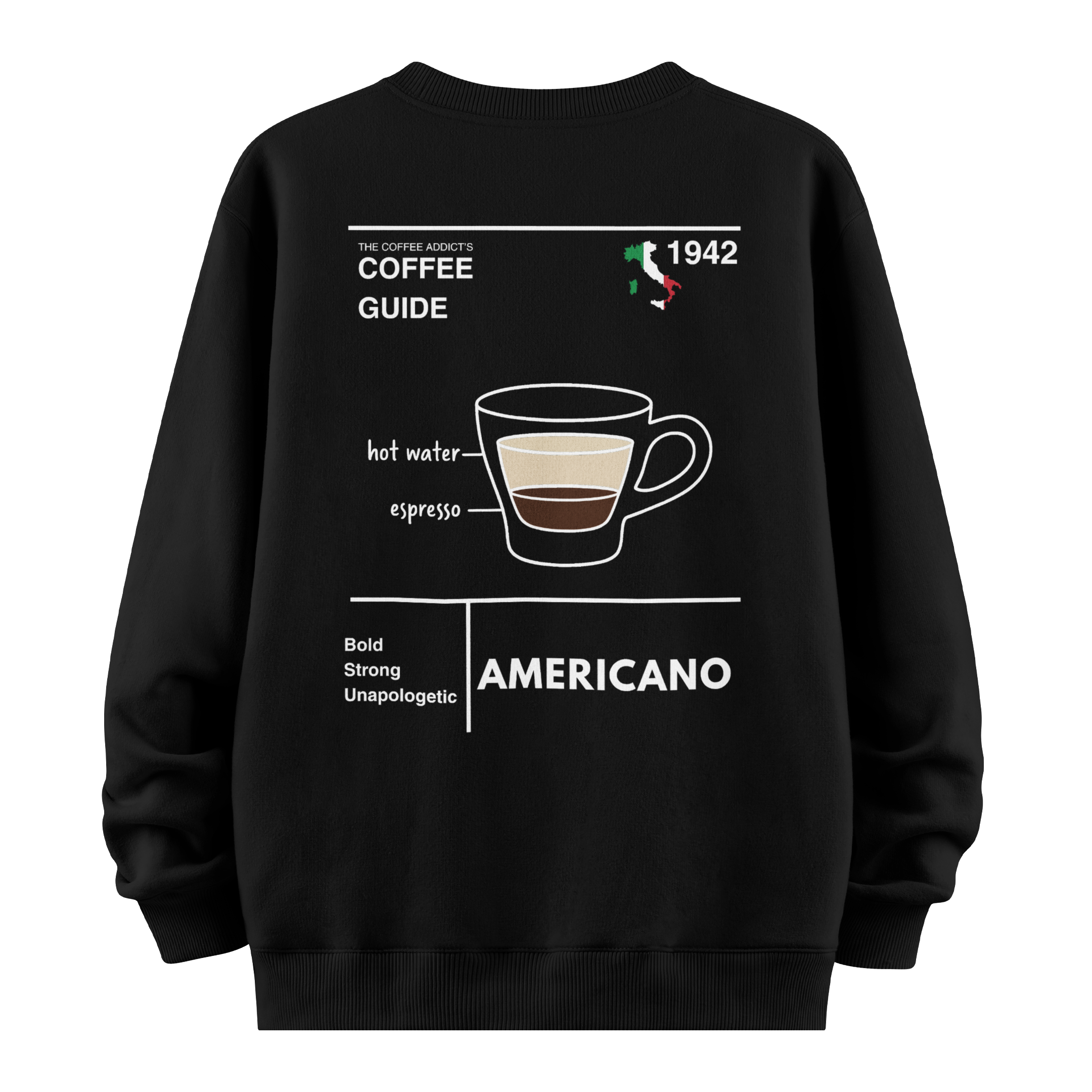 Americano - Oversize Sweatshirt