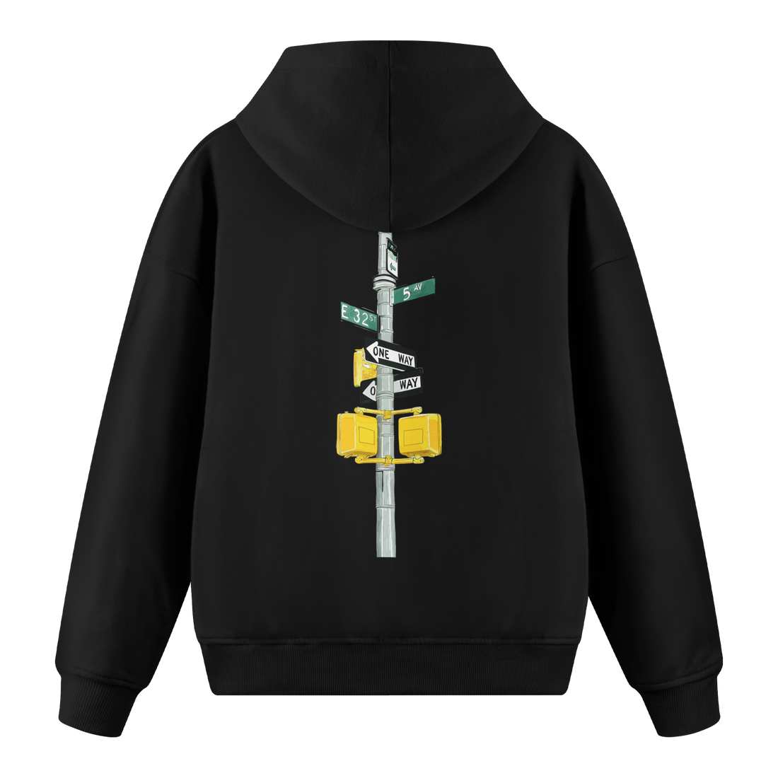 New York I - Regular Fit Hoodie