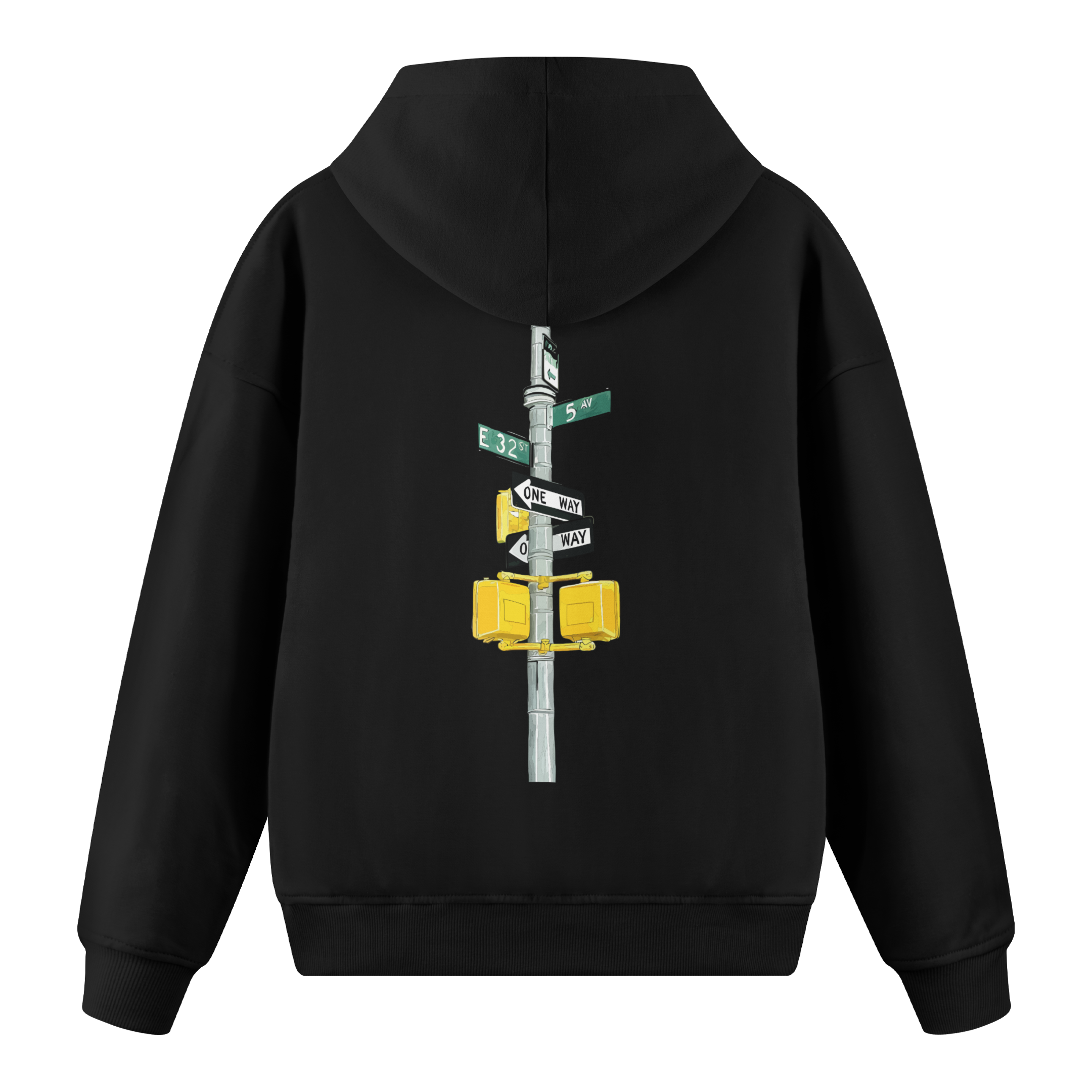 New York I - Regular Fit Hoodie