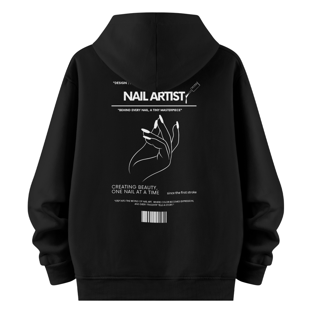 Nail Artist - Oversize Hoodie