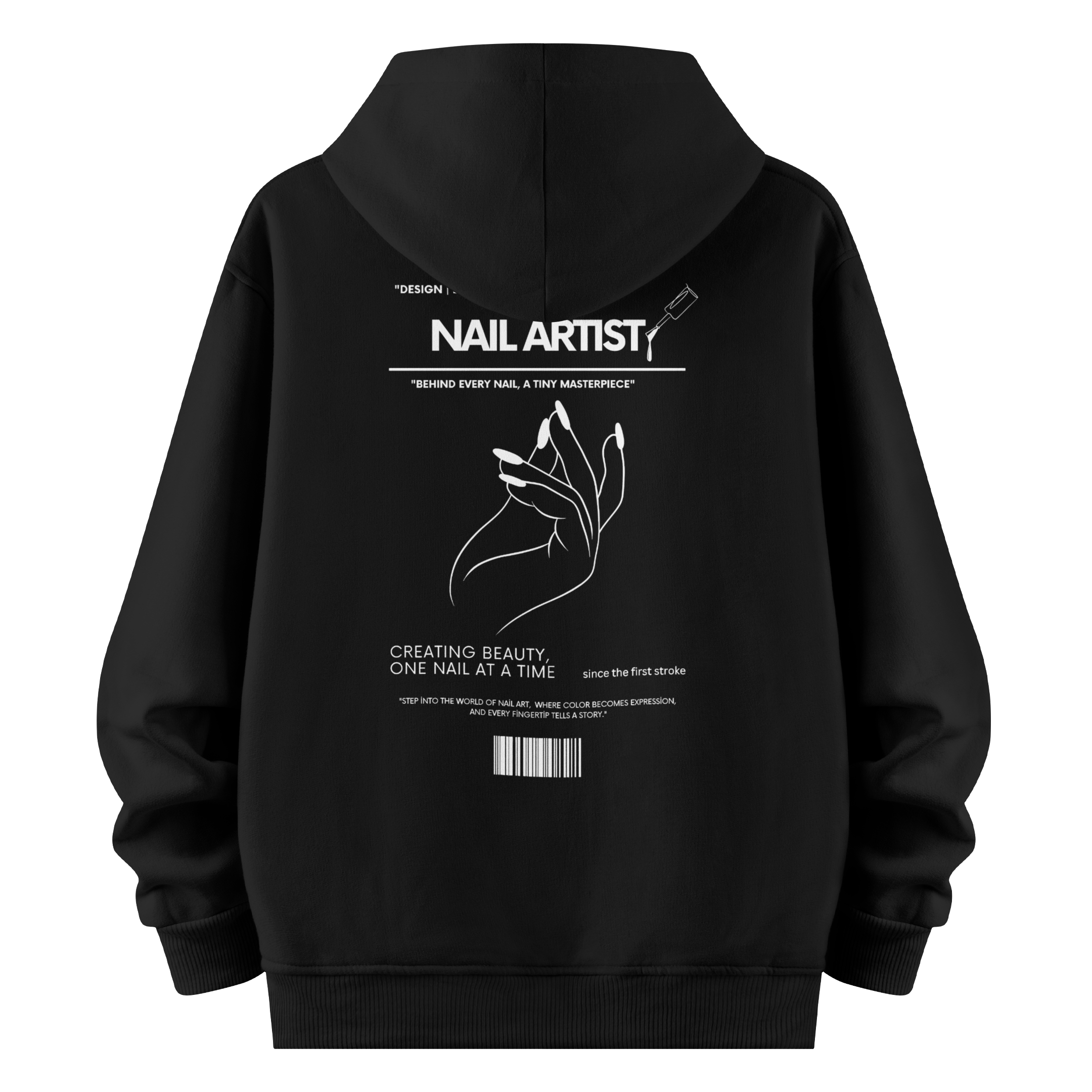 Nail Artist - Oversize Hoodie