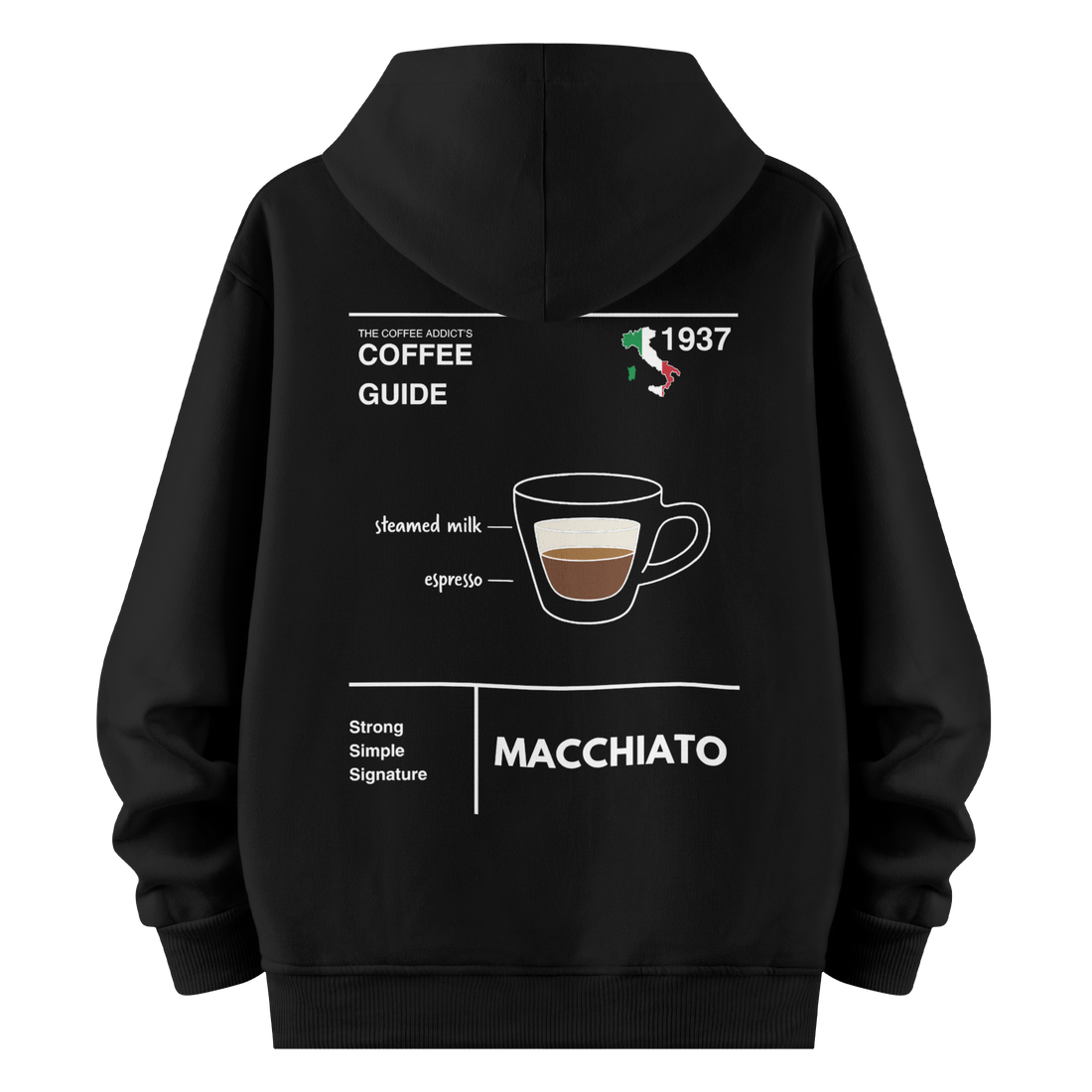 Macchiato - Oversize Hoodie