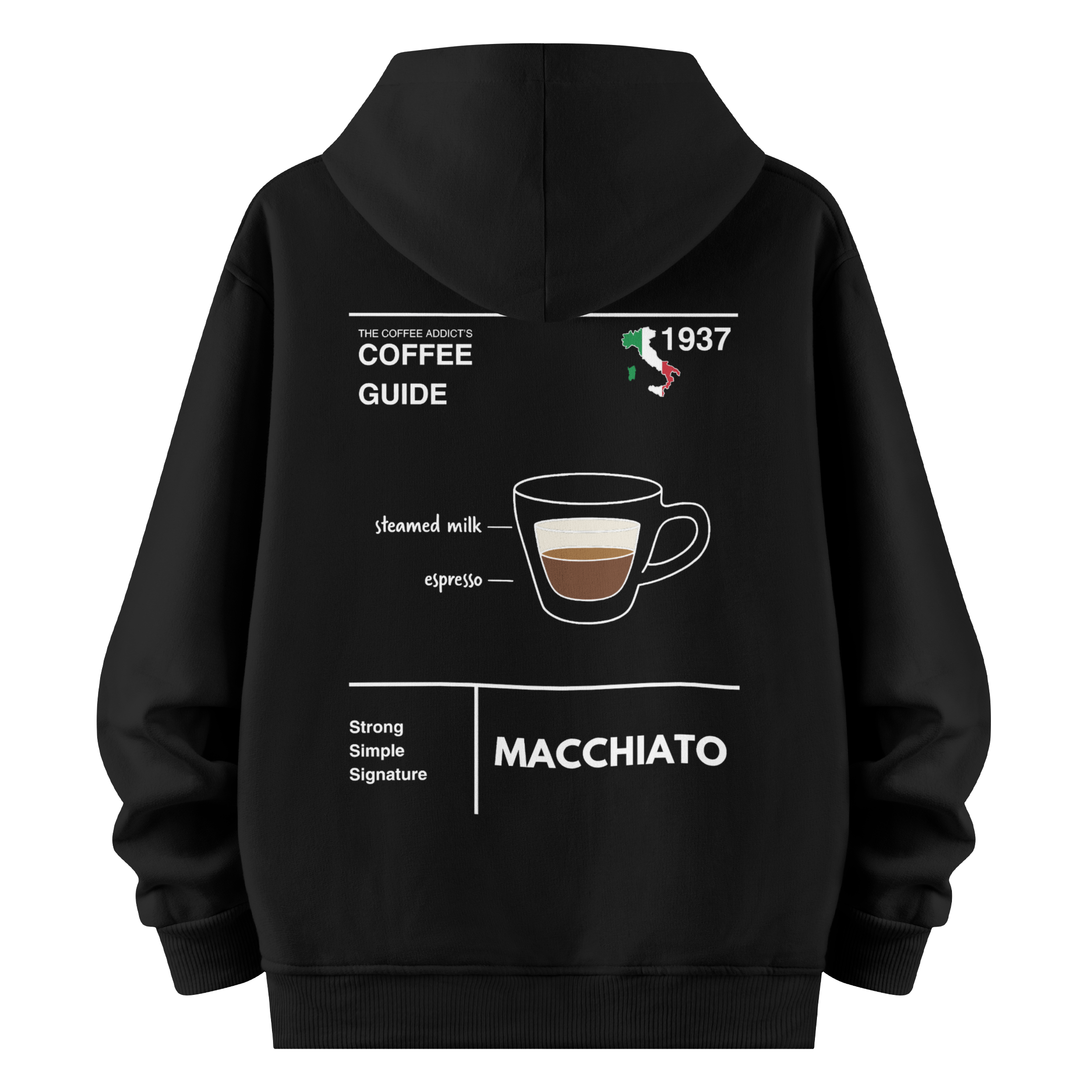 Macchiato - Oversize Hoodie