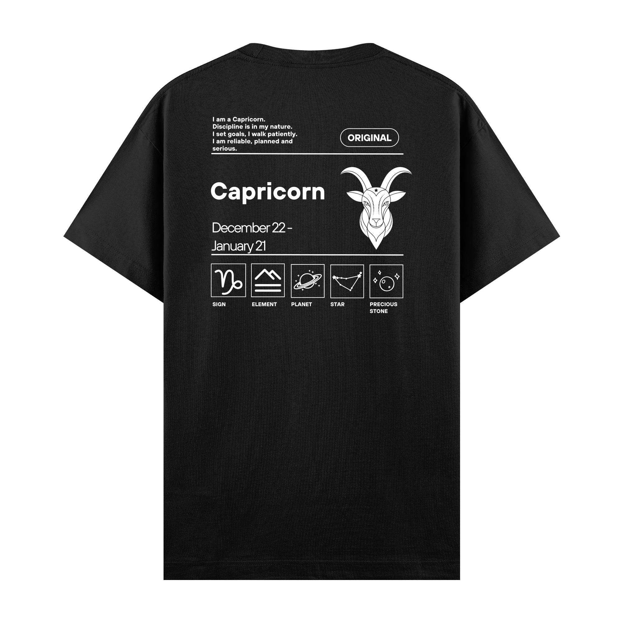 Capricorn - Regular Fit T-shirt