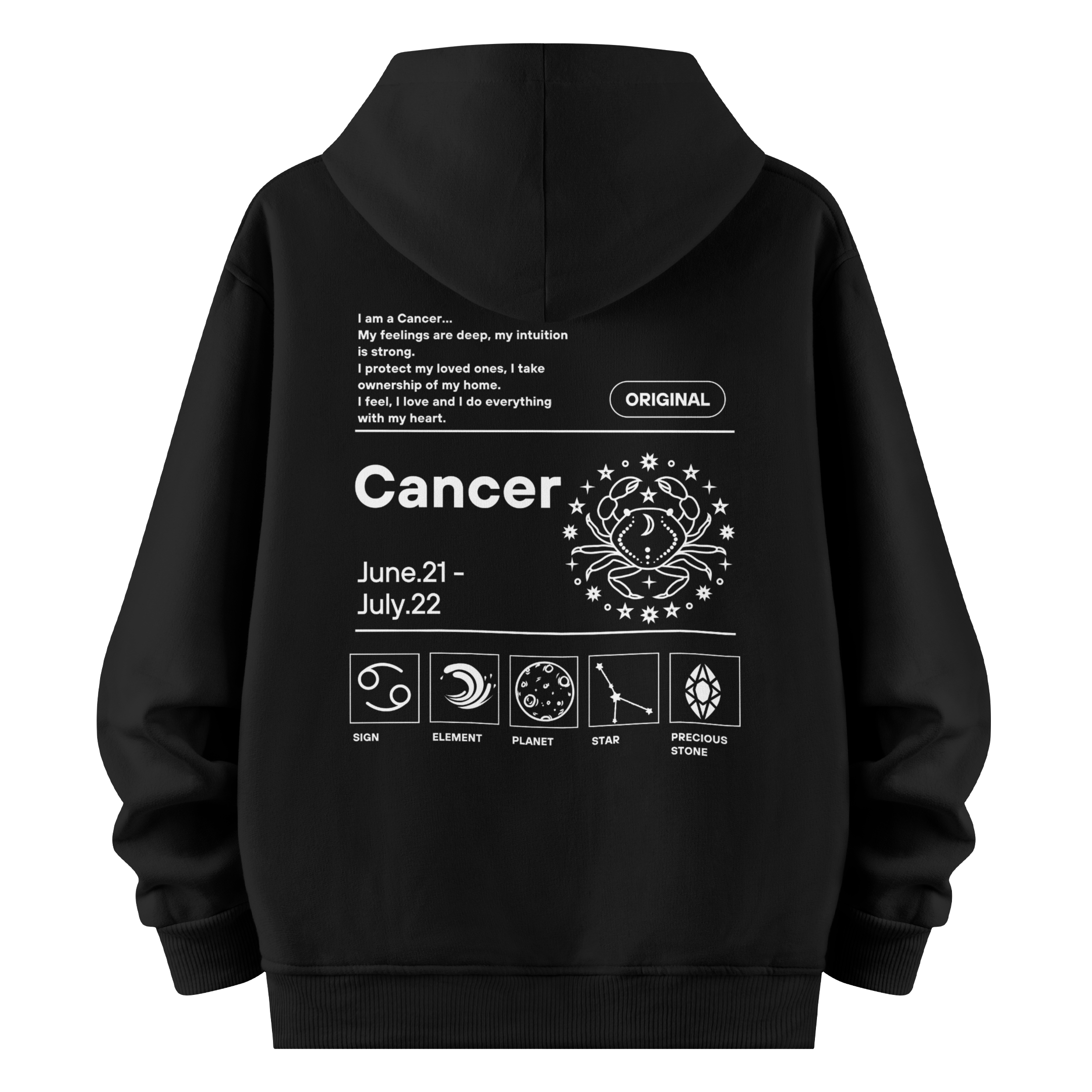 Cancer - Oversize Hoodie