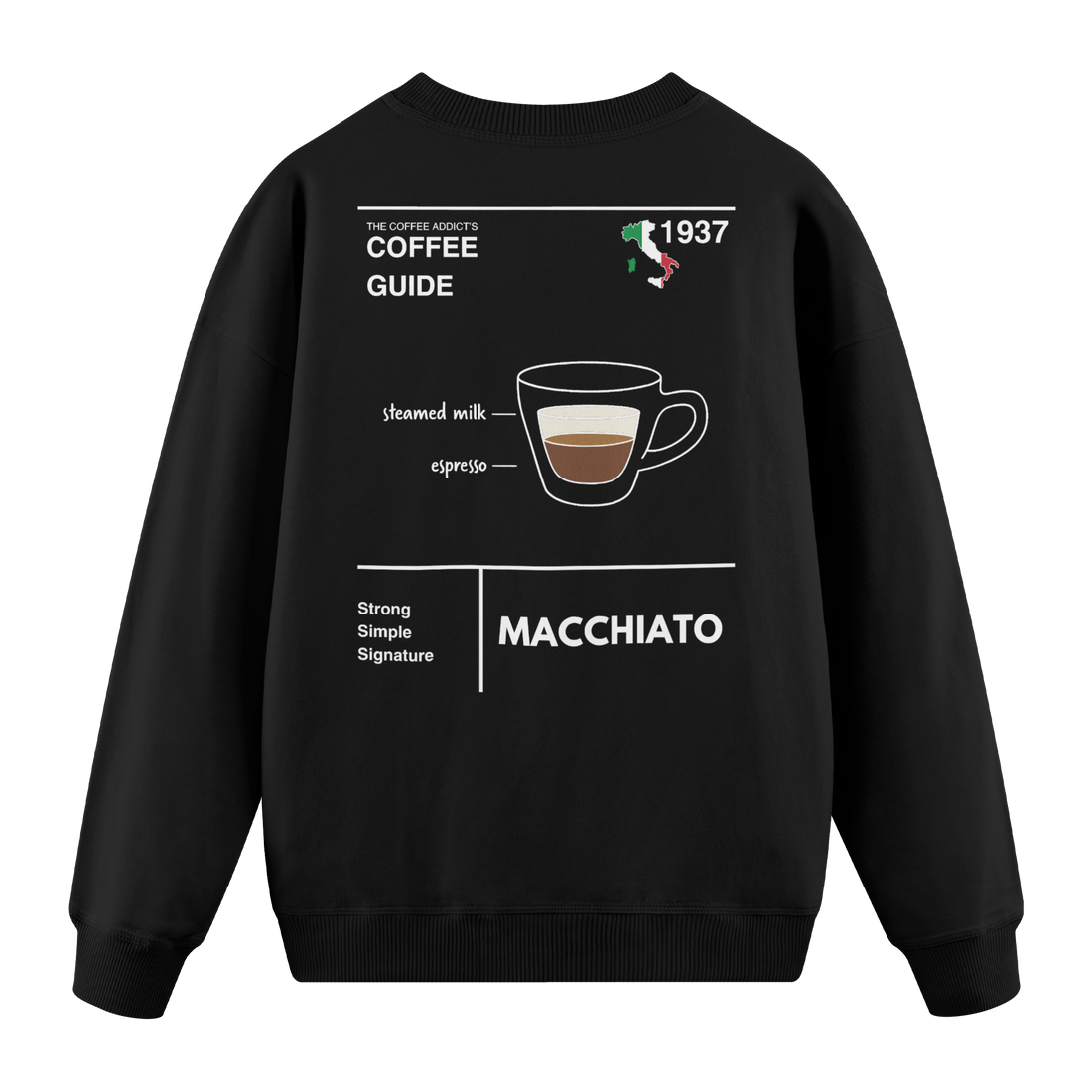 Macchiato - Regular Fit Sweatshirt