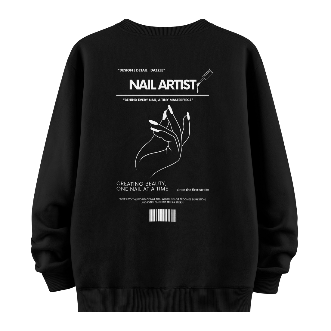 Nail Artist - Oversize Sweatshirt
