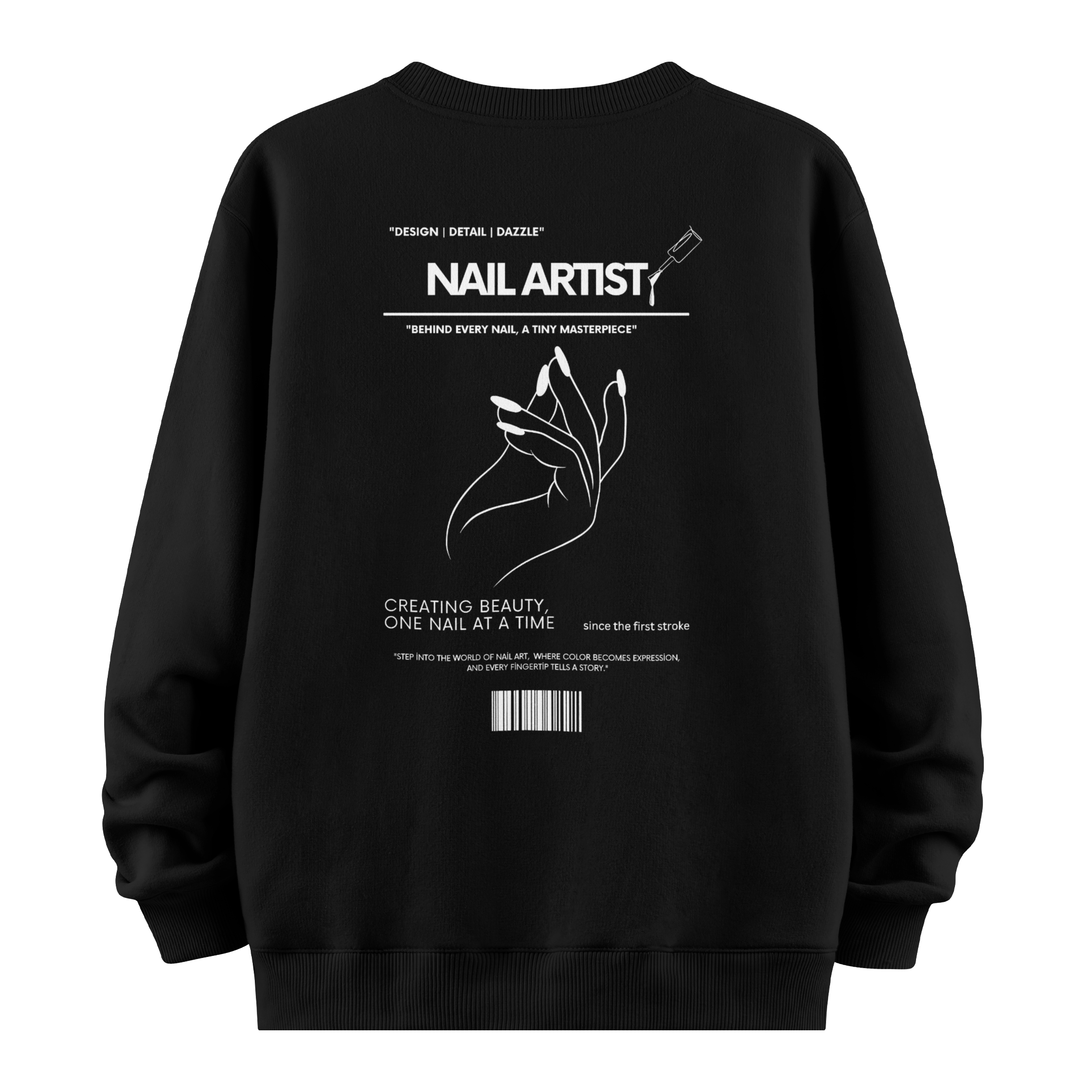 Nail Artist - Oversize Sweatshirt