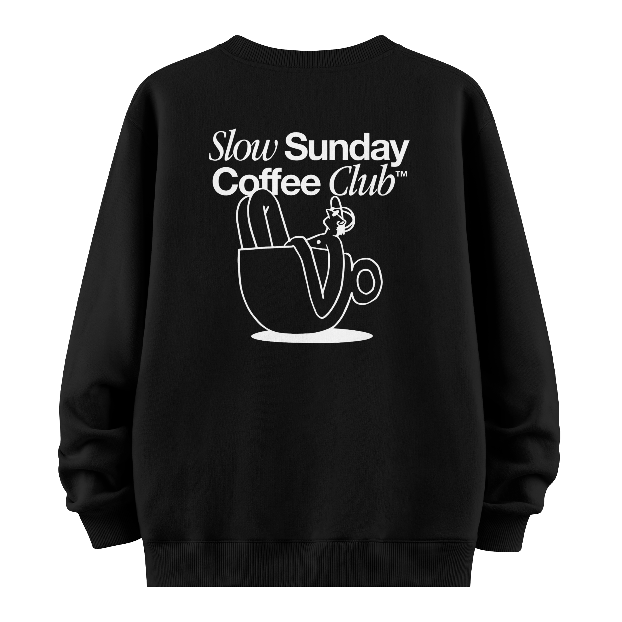 Slow Sunday - Oversize Sweatshirt