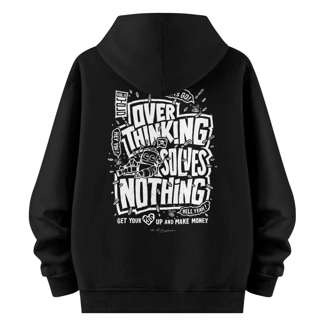 Overthinking II - Oversize Hoodie