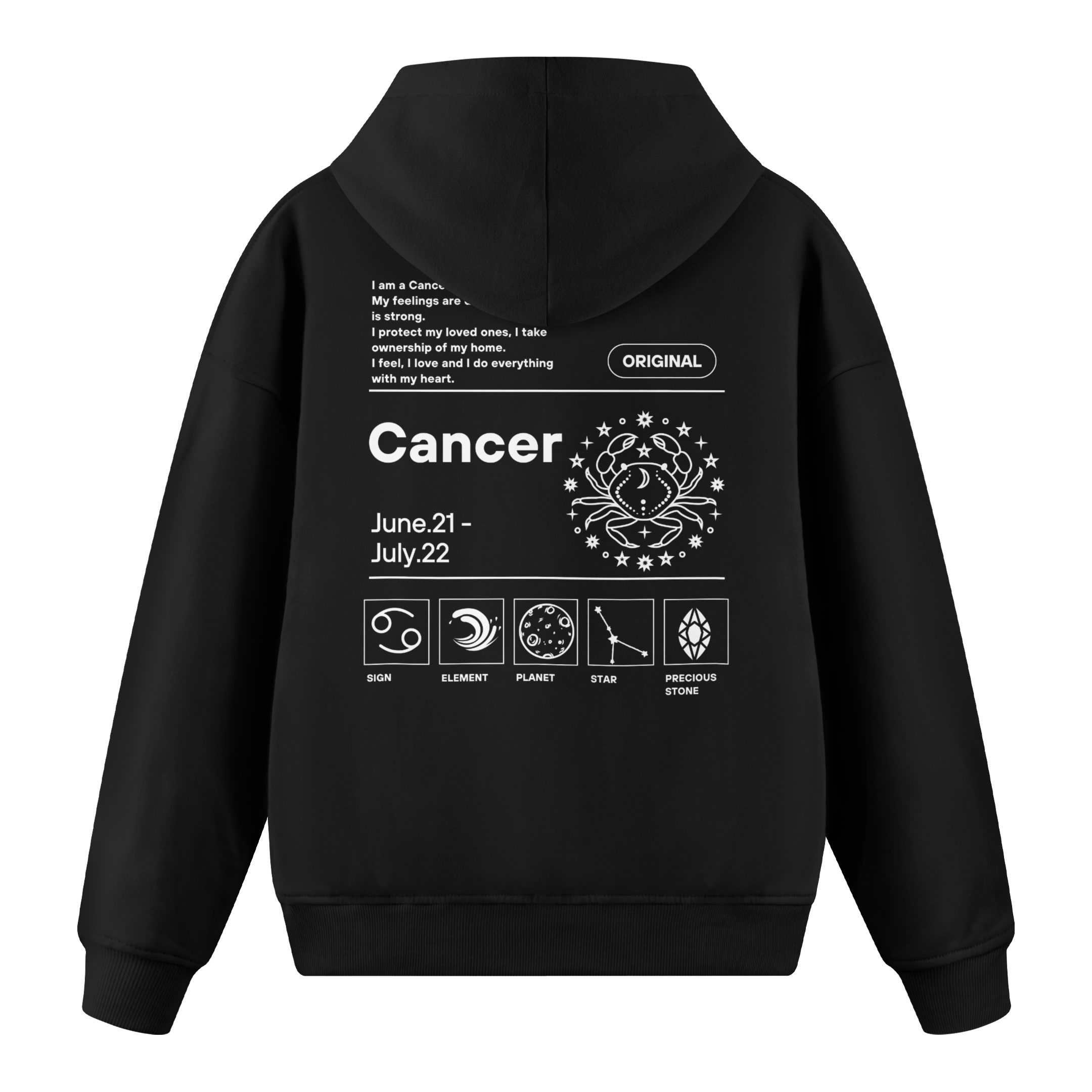 Cancer - Regular Fit Hoodie