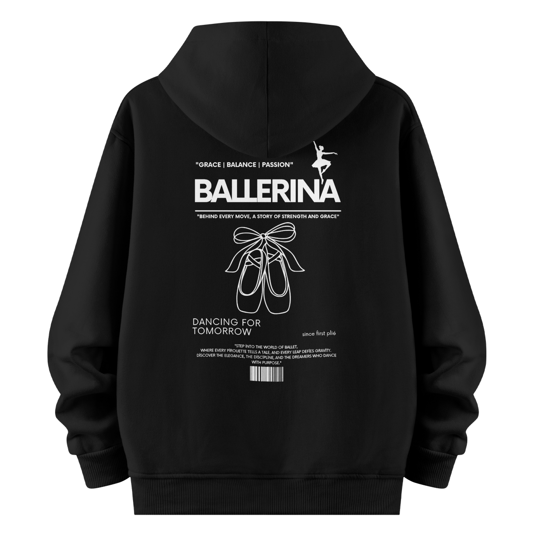 Ballerina - Oversize Hoodie