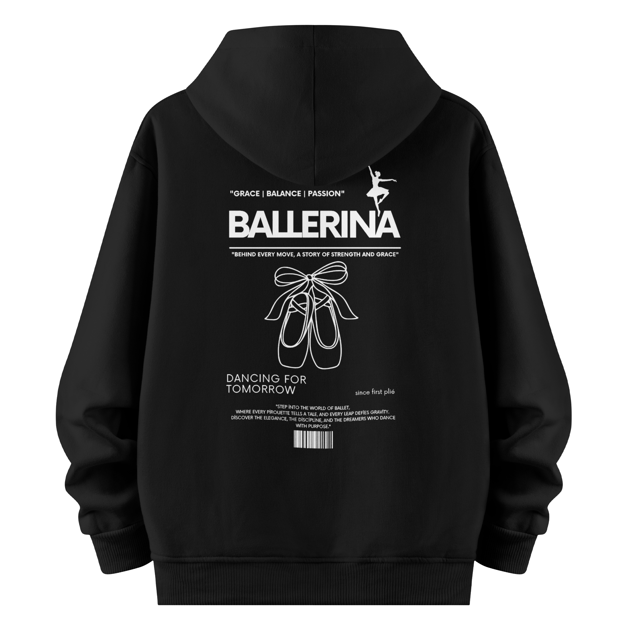 Ballerina - Oversize Hoodie