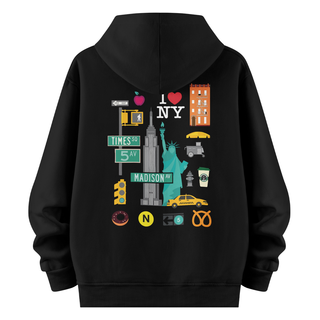 New York III - Oversize Hoodie