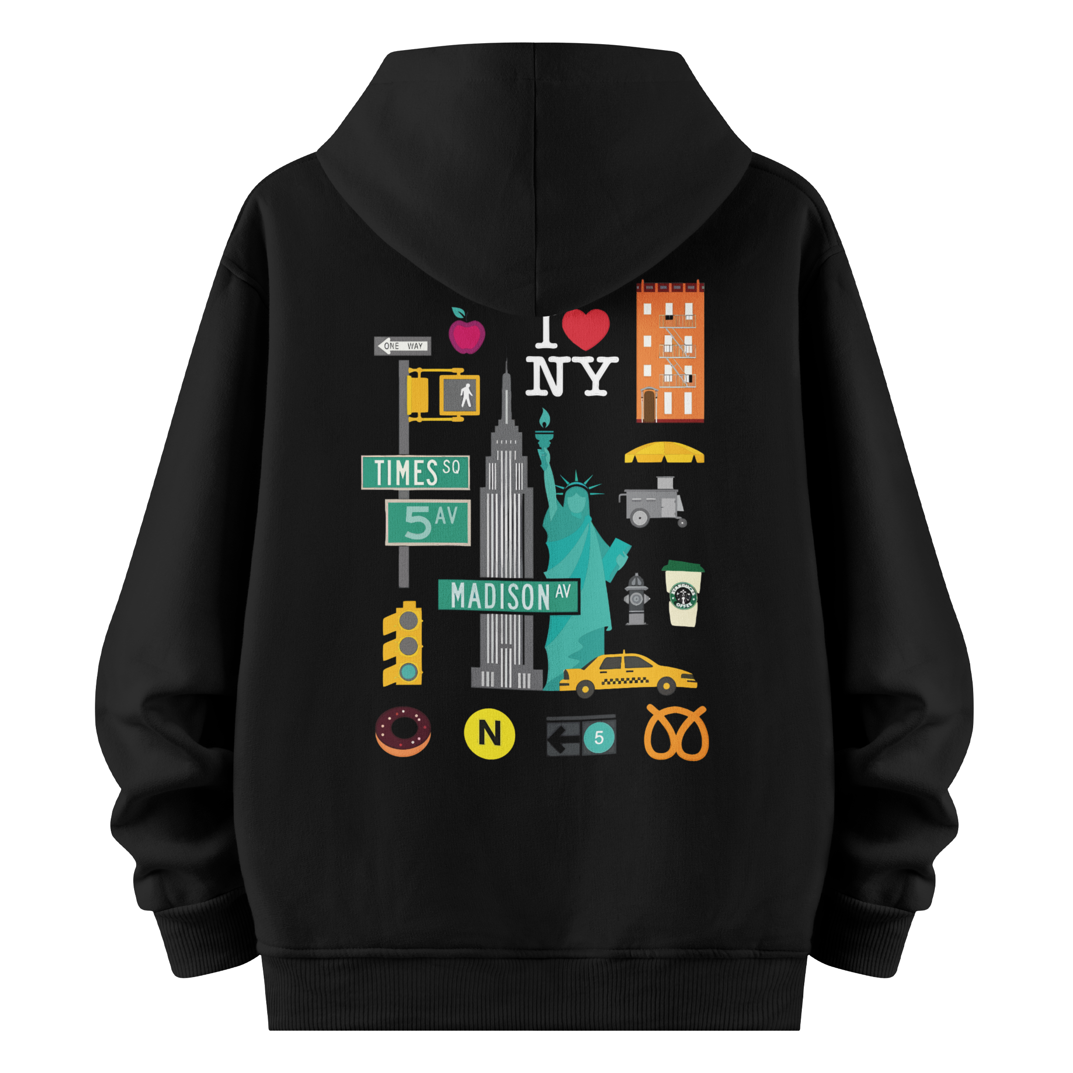 New York III - Oversize Hoodie