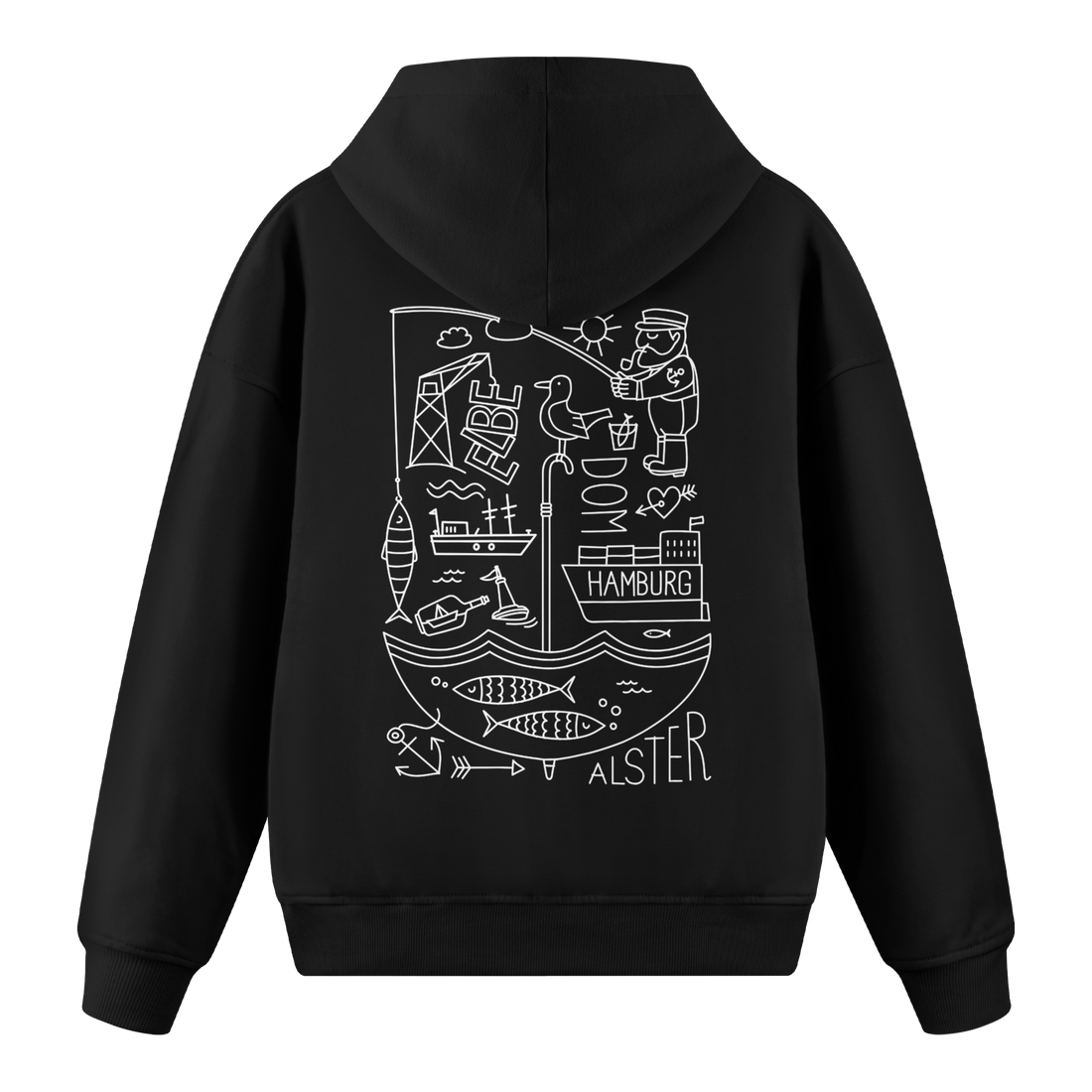 Hamburg II - Regular Fit Hoodie