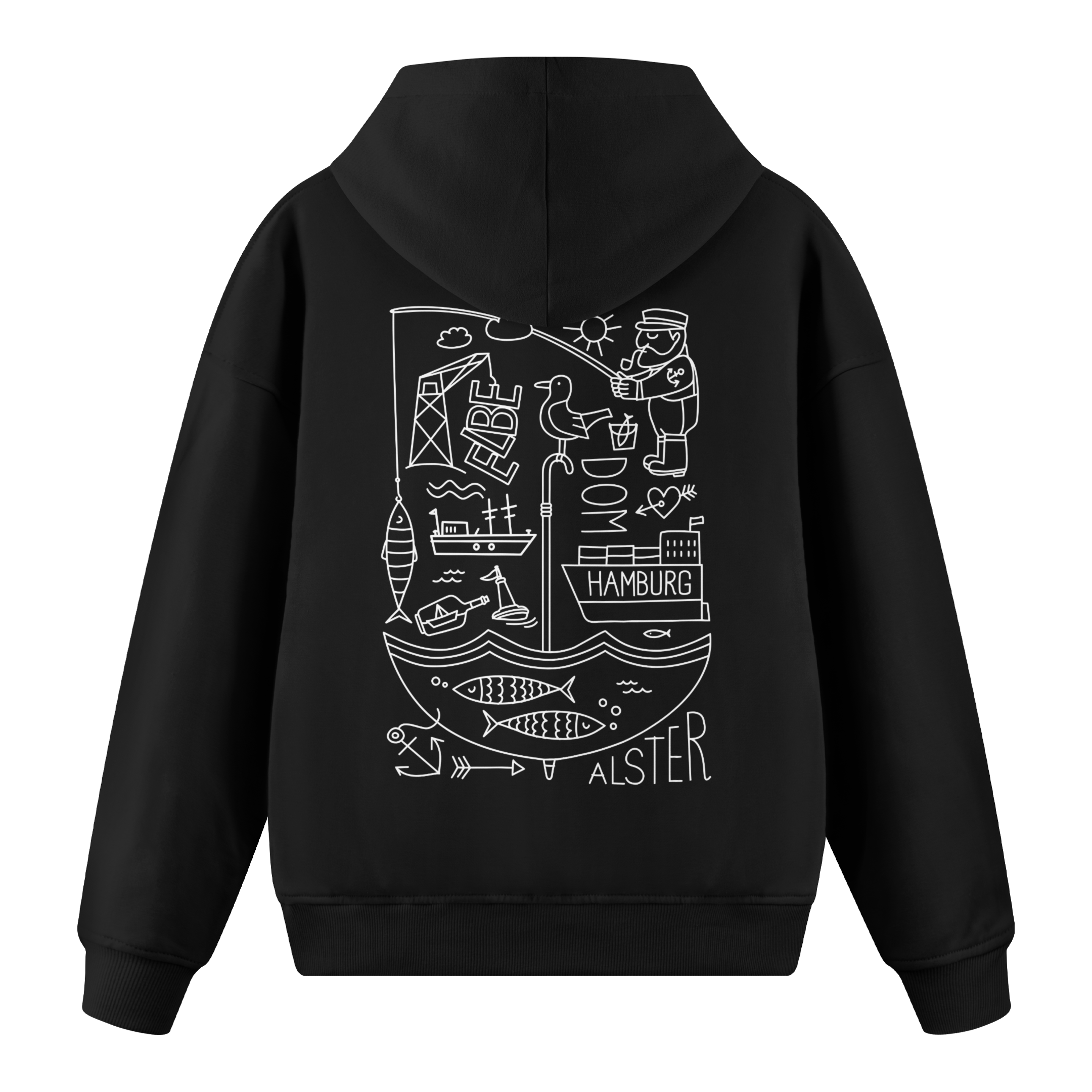 Hamburg II - Regular Fit Hoodie