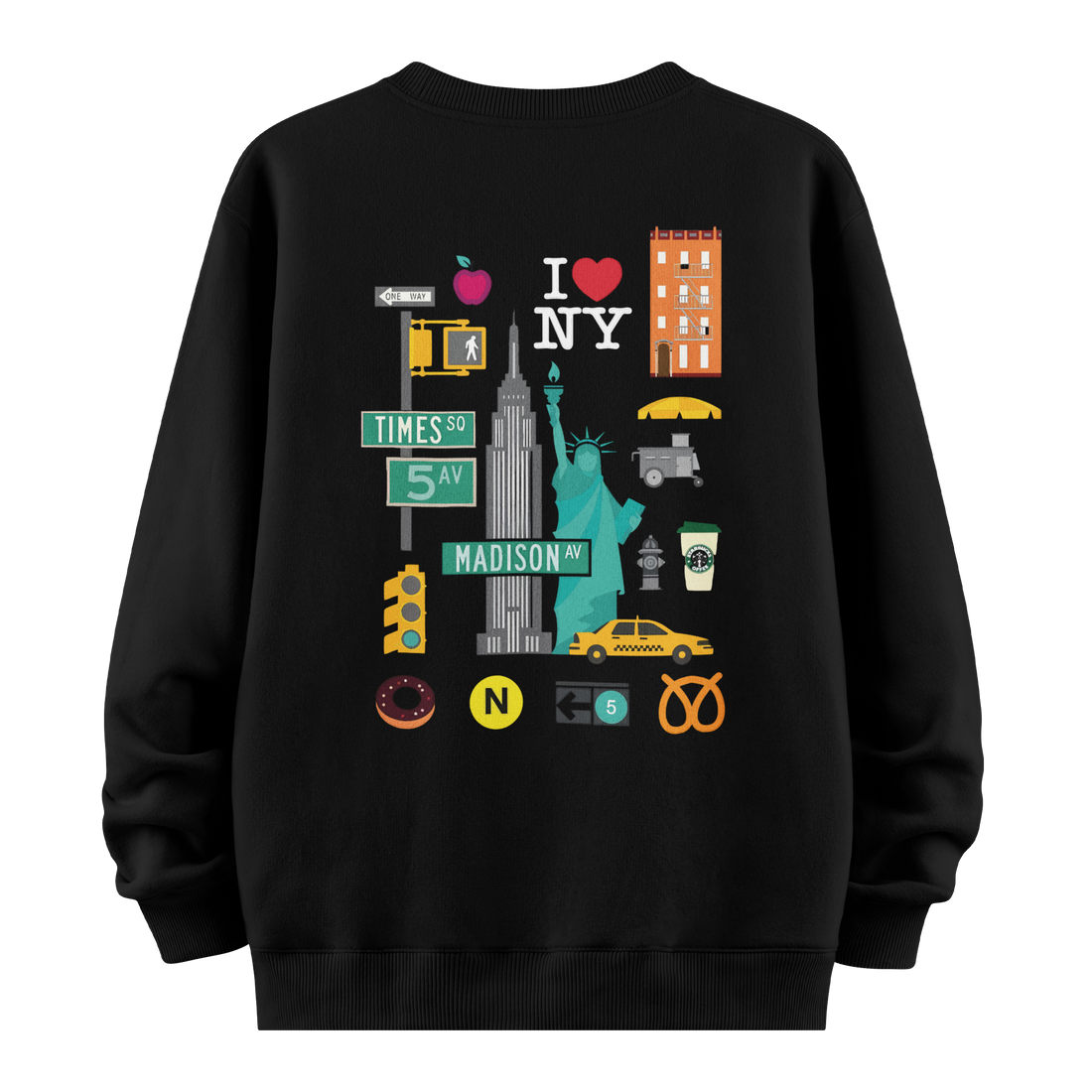 New York III - Oversize Sweatshirt