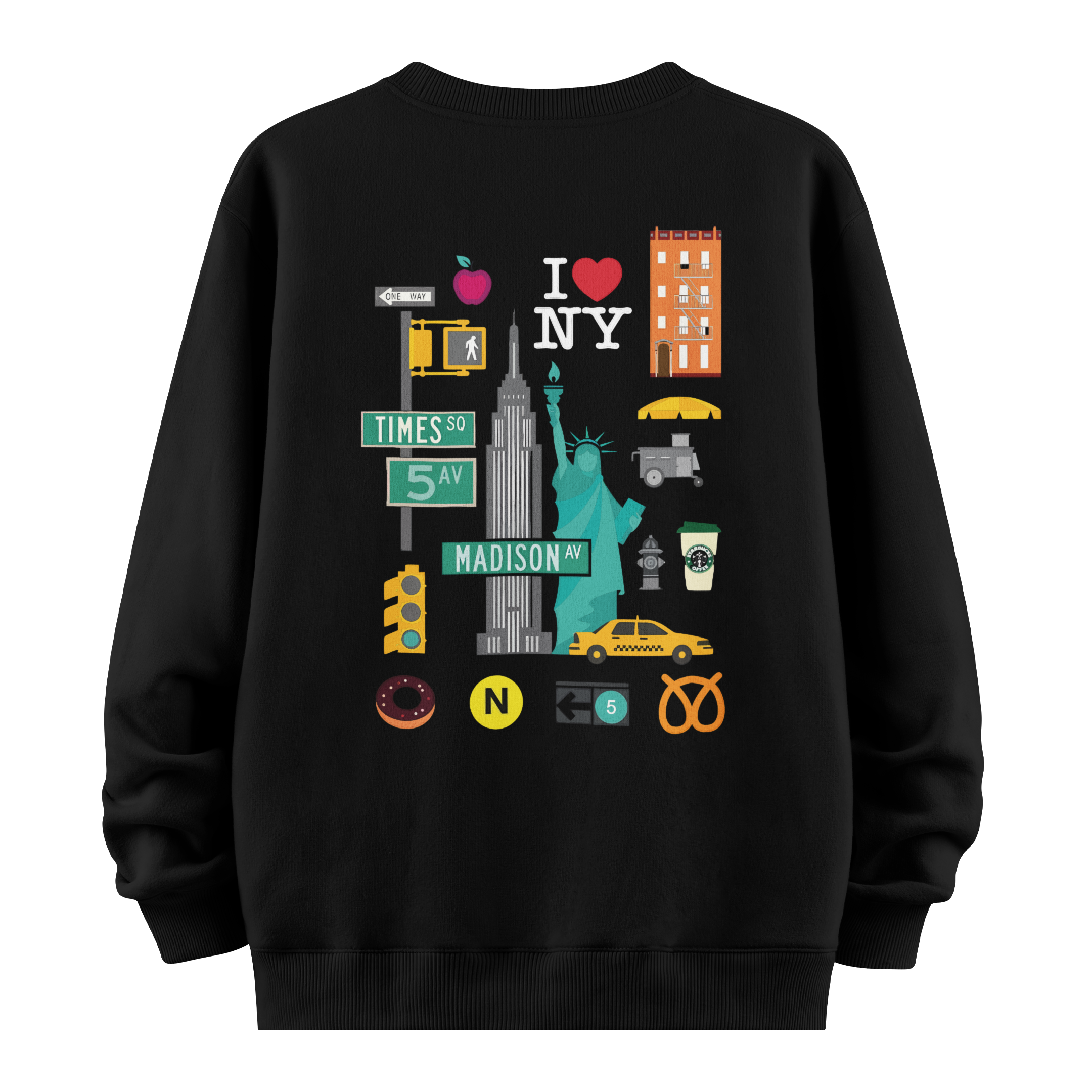 New York III - Oversize Sweatshirt