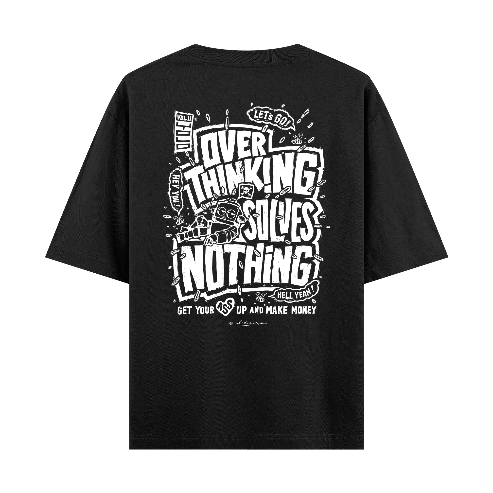 Overthinking II - Oversize T-shirt