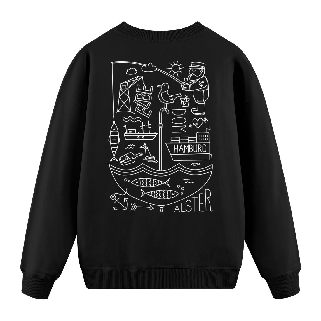 Hamburg II - Regular Fit Sweatshirt